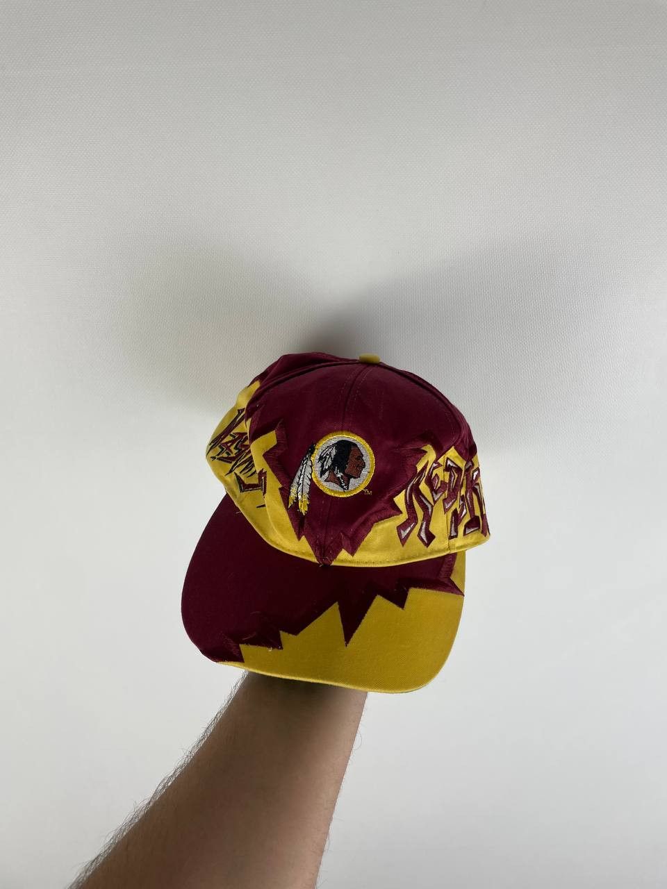 Vintage Vintage 90s Washington Redskin NFL Snapback Cap Hat Size ONE SIZE - 1 Thumbnail