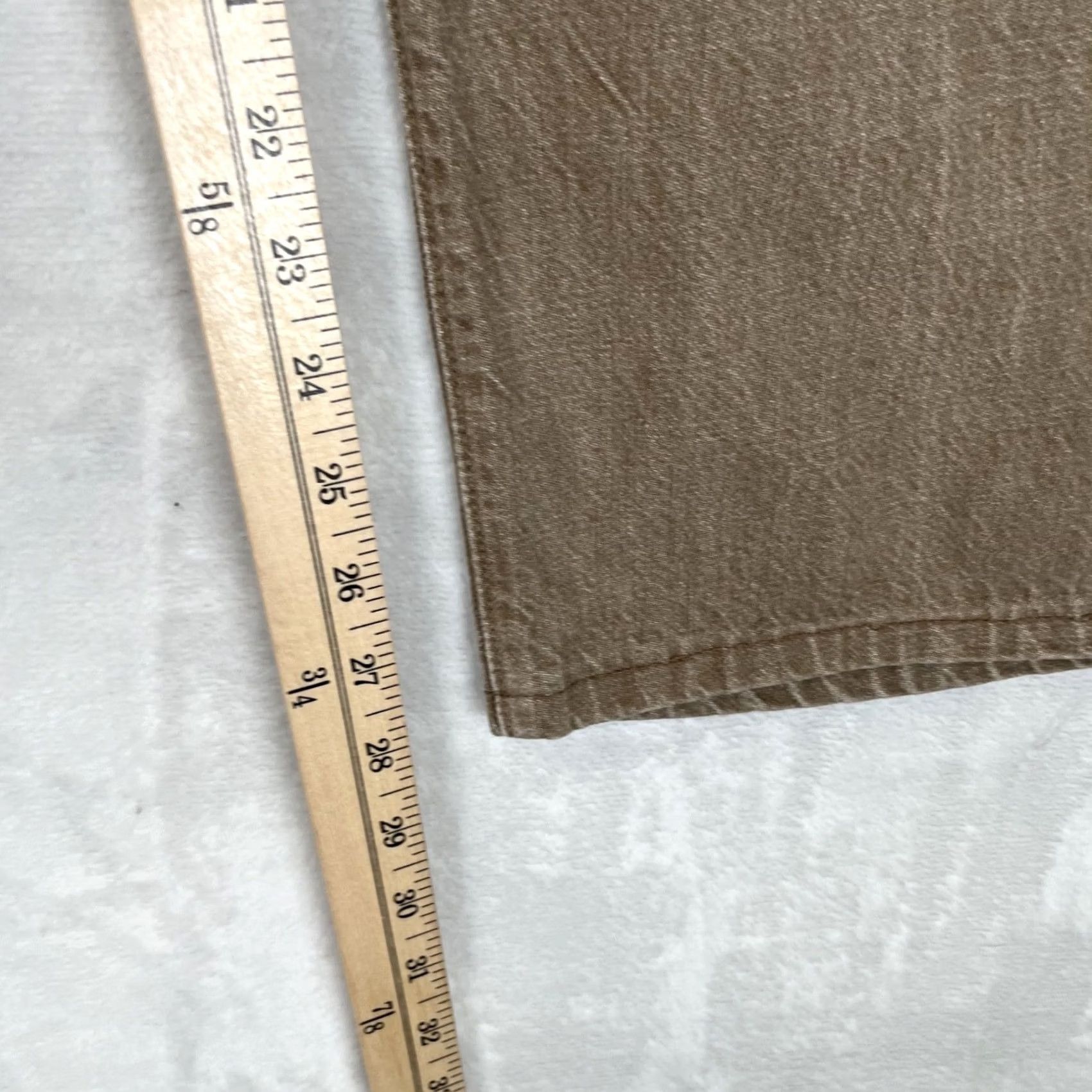 Levi's VINTAGE Levi's 501 Jeans Brown Denim 36x28 USA 90s Mens Regular Straight Pocket Denim Wood Button Made in Mexico Size US 36 / EU 52 - 2 Thumbnail