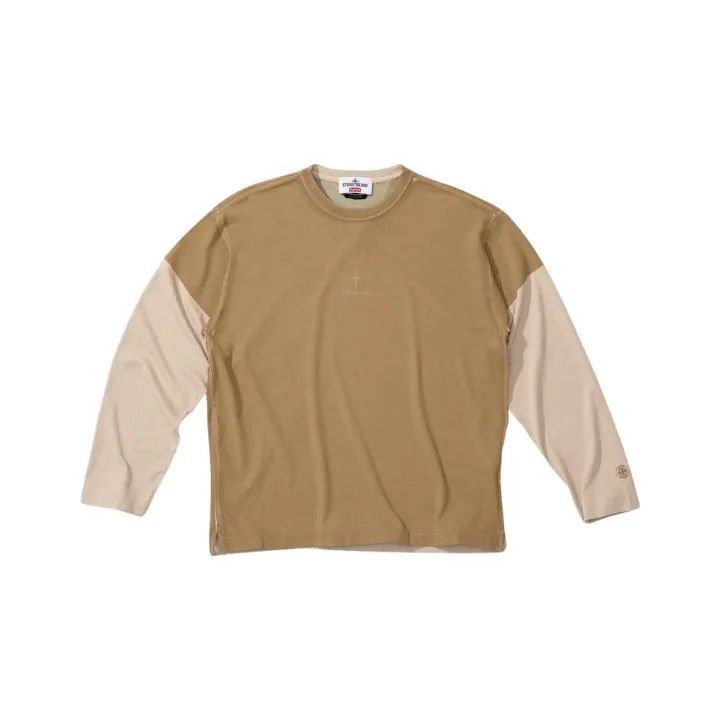 Stone Island Supreme x Stone Island Long Sleeve T-shirt Size US XL / EU 56 / 4 - 1 Thumbnail