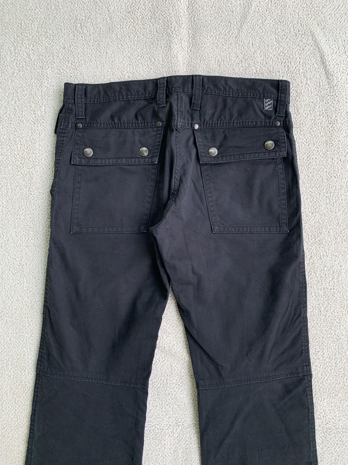 Japanese Brand × Le Grande Bleu (L.G.B.) VTG 00s Blue way japan Boot Cut Trousers Pants Size US 32 / EU 48 - 4 Thumbnail