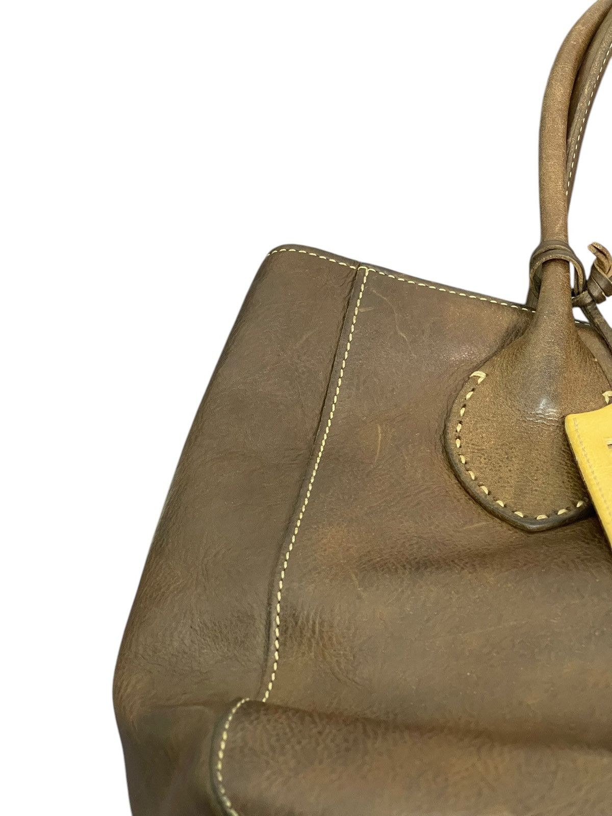 Genuine Leather Full Leather Genten Japan Tote Shoulder Bag 1🟩9 Size ONE SIZE - 14 Thumbnail