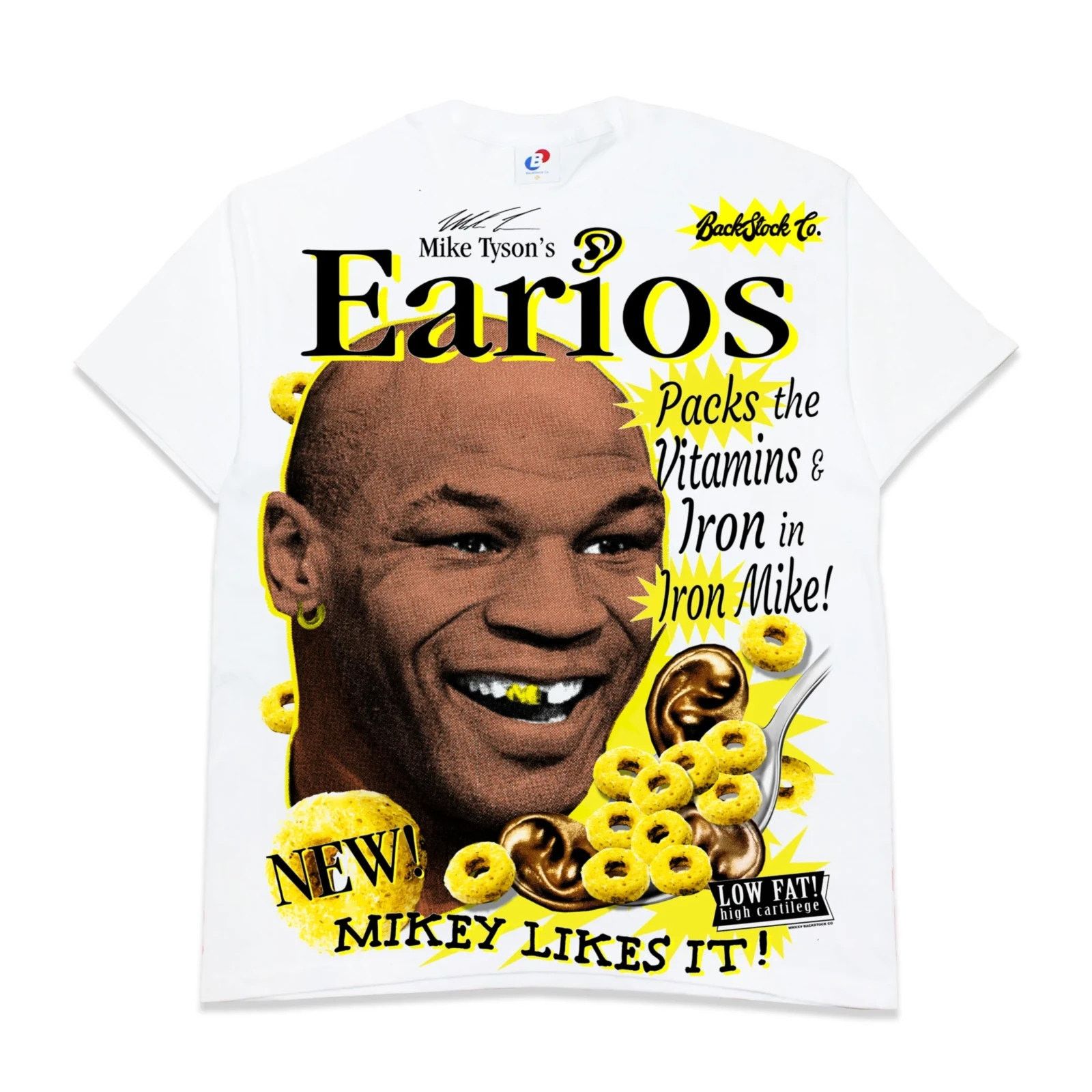 Backbone Mike Tyson Evander Holyfield Earios Bootleg Shirt Large AOP Size US L / EU 52-54 / 3 - 1 Thumbnail
