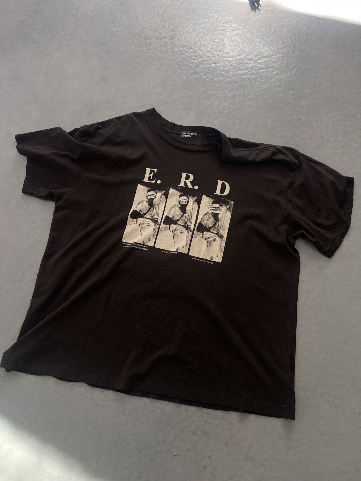 Enfants Riches Deprimes ERD “YOU ARE NOTHING” T-SHRIT Size US M / EU 48-50 / 2 - 1 Thumbnail