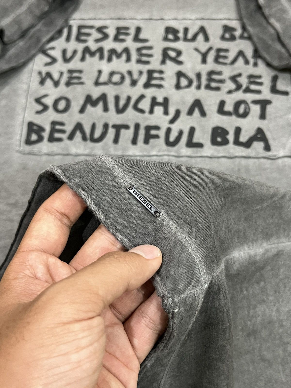 Diesel × Vintage Diesel "We Love Diesel" Shirt Size US S / EU 44-46 / 1 - 5 Thumbnail