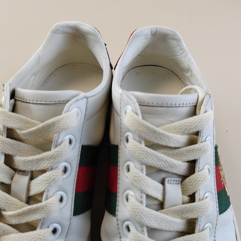 Gucci Gucci Ace Embroidered Fashion Sneakers for Women -2508 Size US 5 / IT 35 - 7 Thumbnail
