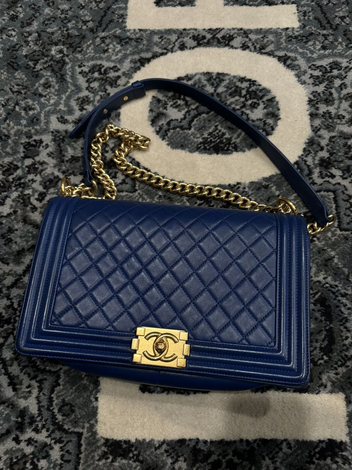 Chanel Channel classing bag navy blue Size ONE SIZE - 1 Thumbnail