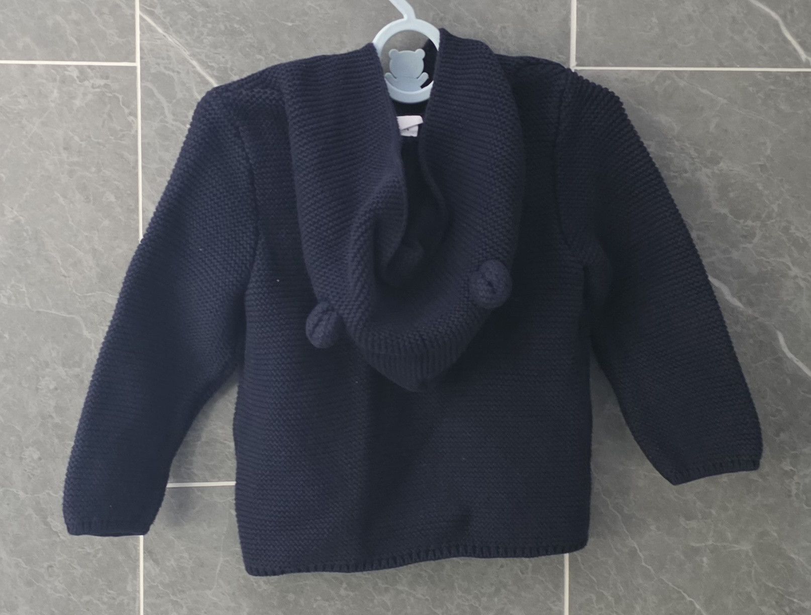 Gap Baby GAP Baby Bear Cardigan Dark Night Blue Size 18-24 Mo Size XXS / US 00 / IT 34 - 2 Thumbnail