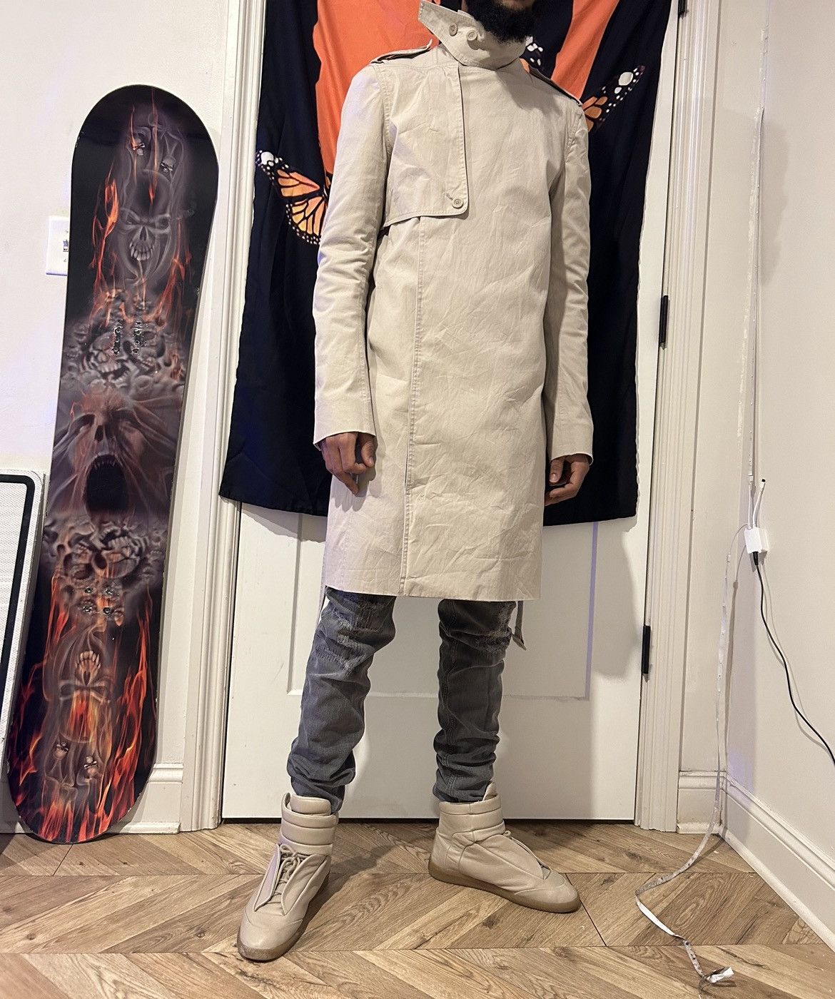 Rick Owens Rick Owens FW’16 Mastadon Trench Coat Size US M / EU 48-50 / 2 - 12 Thumbnail