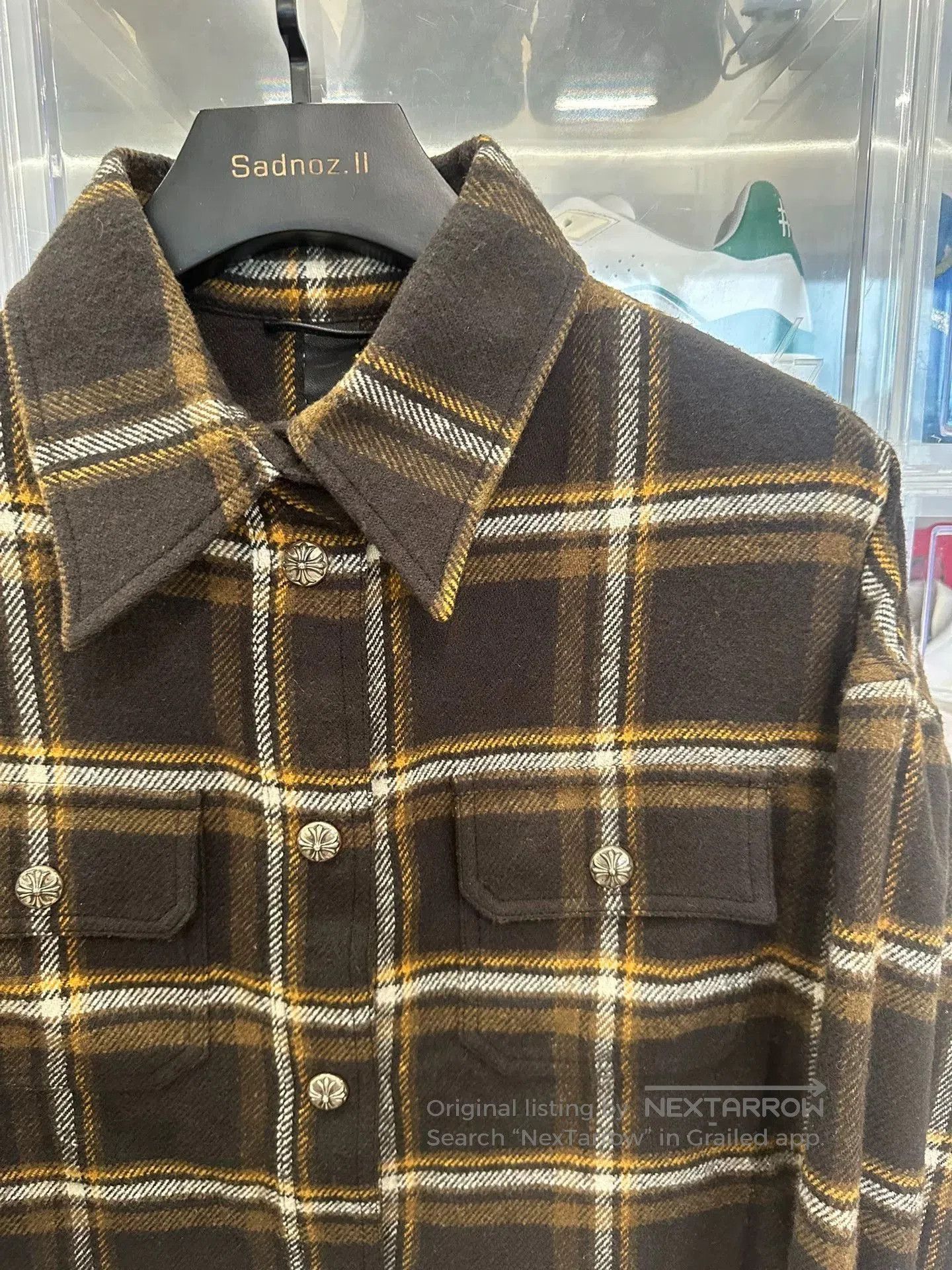 Chrome Hearts Chrome Hearts Women's Workdog Plaid Shirt Jacket. Size S / US 4 / IT 40 - 2 Thumbnail