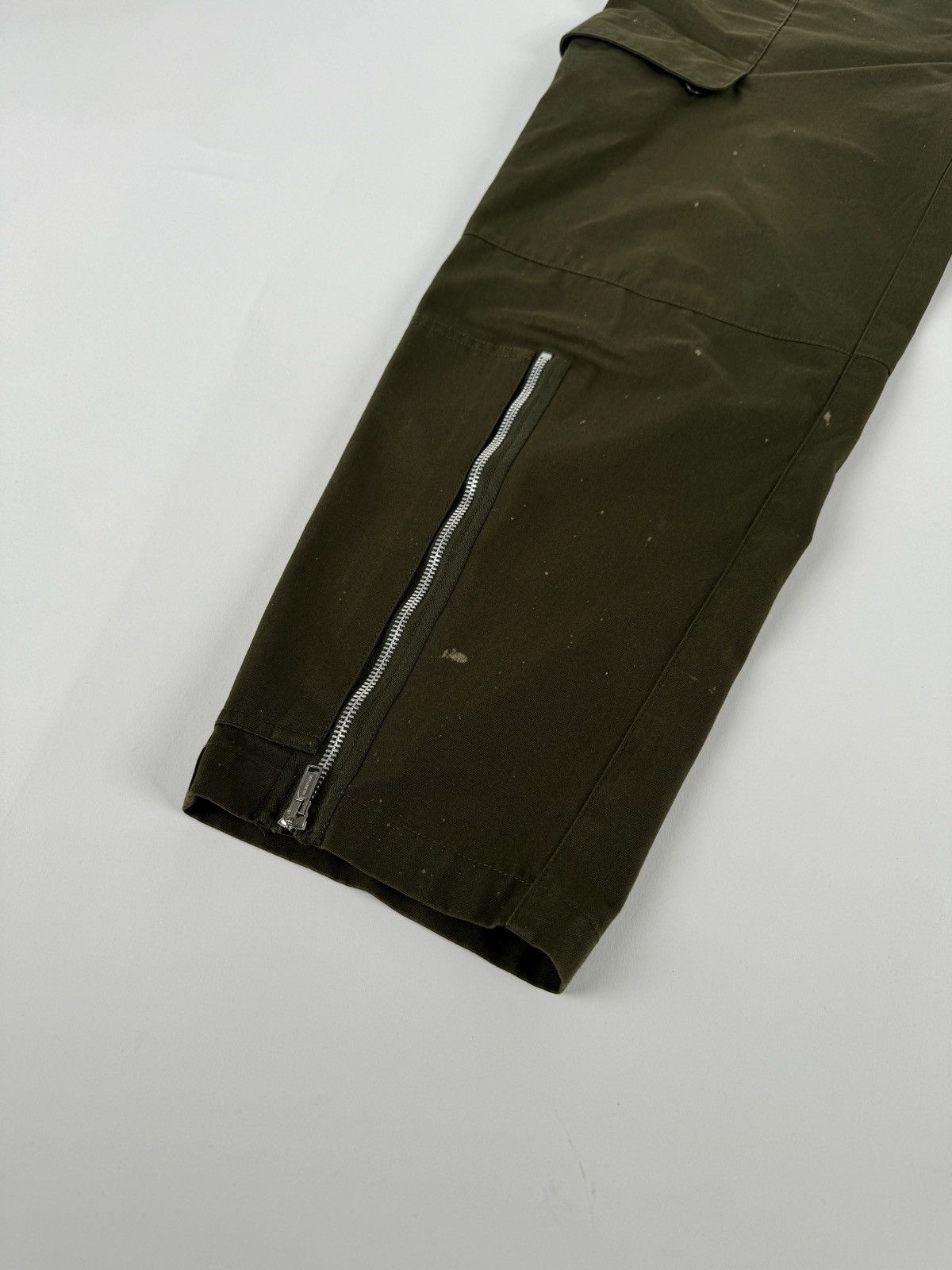 Helmut Lang Helmut Lang Green Cargo Pants Size US 36 / EU 52 - 7 Thumbnail