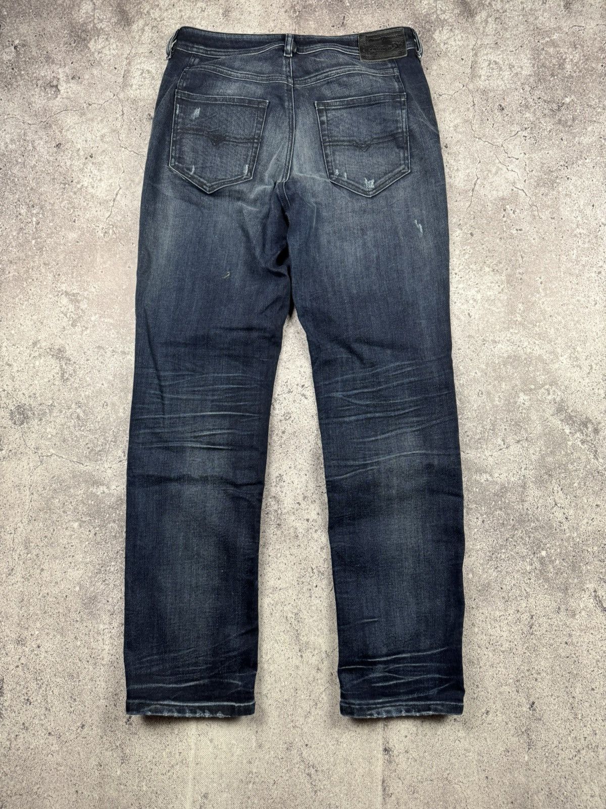 Diesel Vintage Y2K Diesel Distressed Jeans Japanesse Rare Denim Size US 29 - 6 Thumbnail