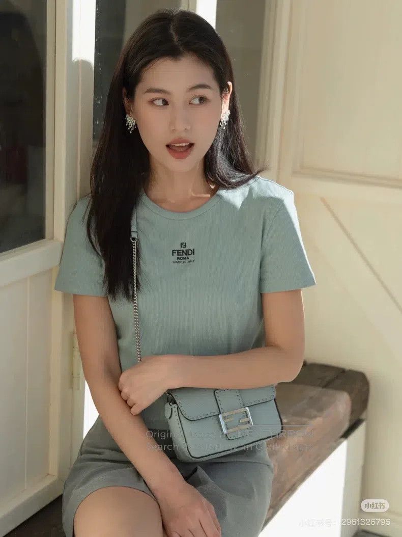Fendi Fendi Knit Logo Top Size S / US 4 / IT 40 - 2 Thumbnail