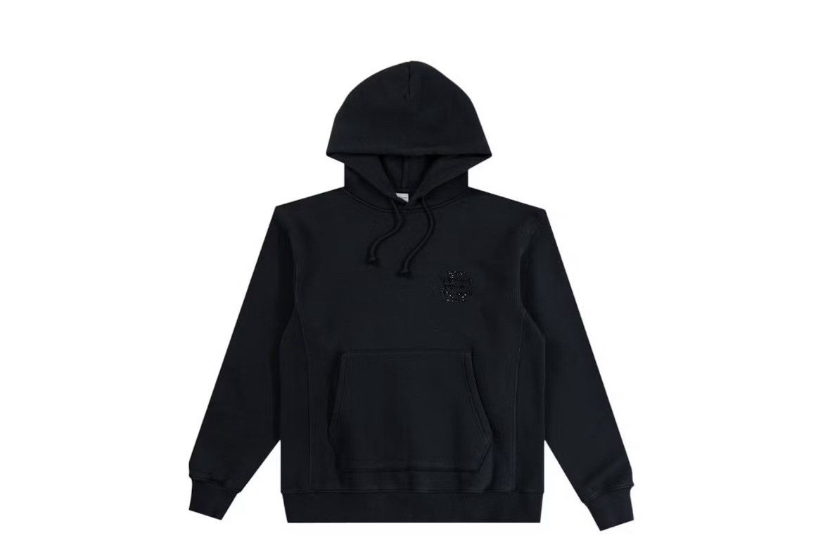 Eric Emanuel Eric Emanuel black Swarovski crystals hoodie sweatshirt XL Size US XL / EU 56 / 4 - 1 Thumbnail