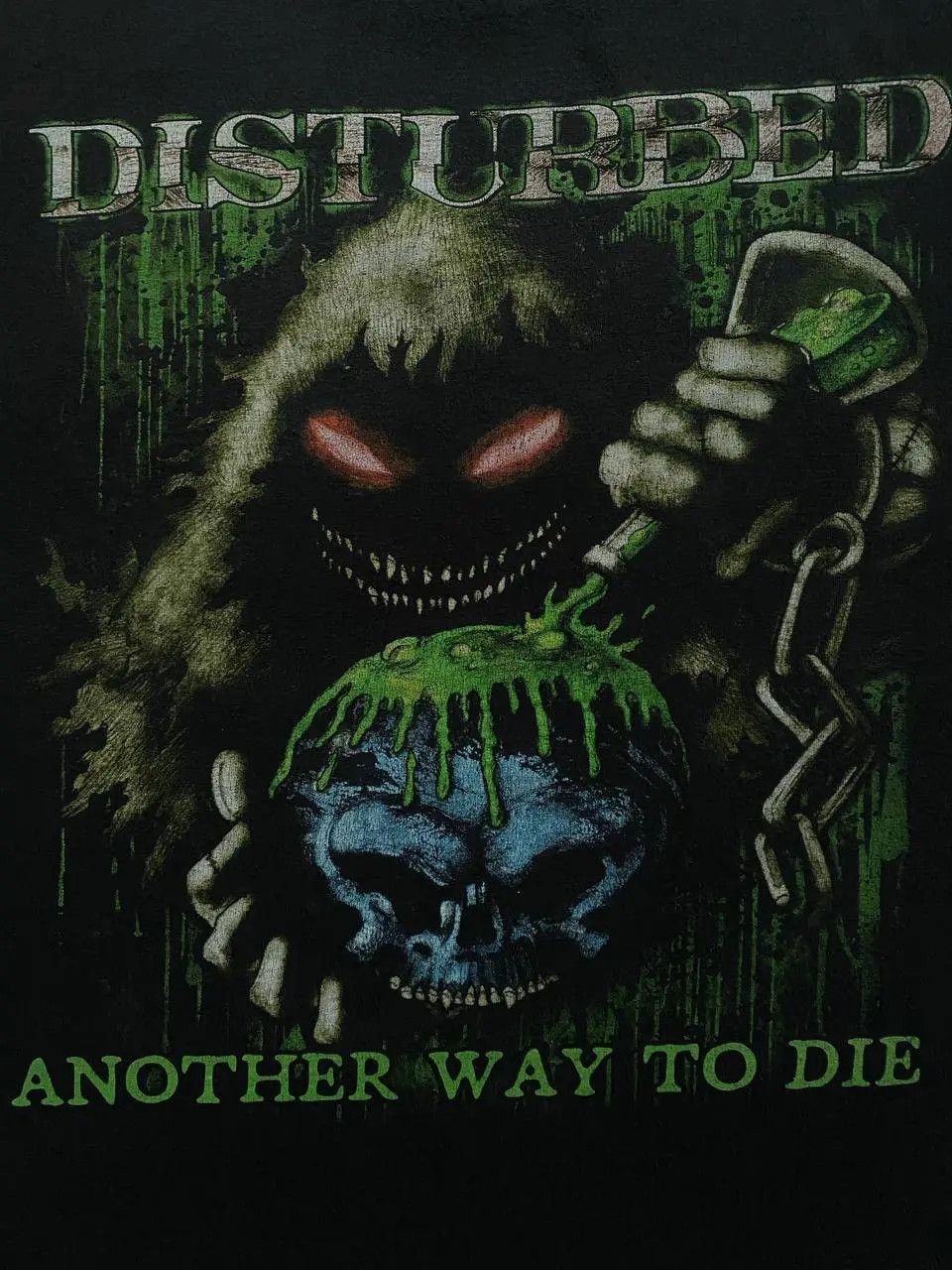 Band Tees DISTURBED “ANOTHER WAY TO DIE” HEAVY METAL BAND T SHIRT Size US L / EU 52-54 / 3 - 4 Thumbnail