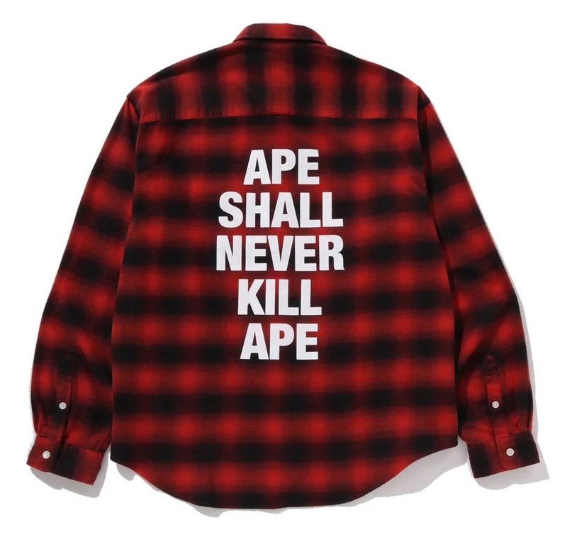 Bape Bape Shirt Size ONE SIZE - 2 Thumbnail