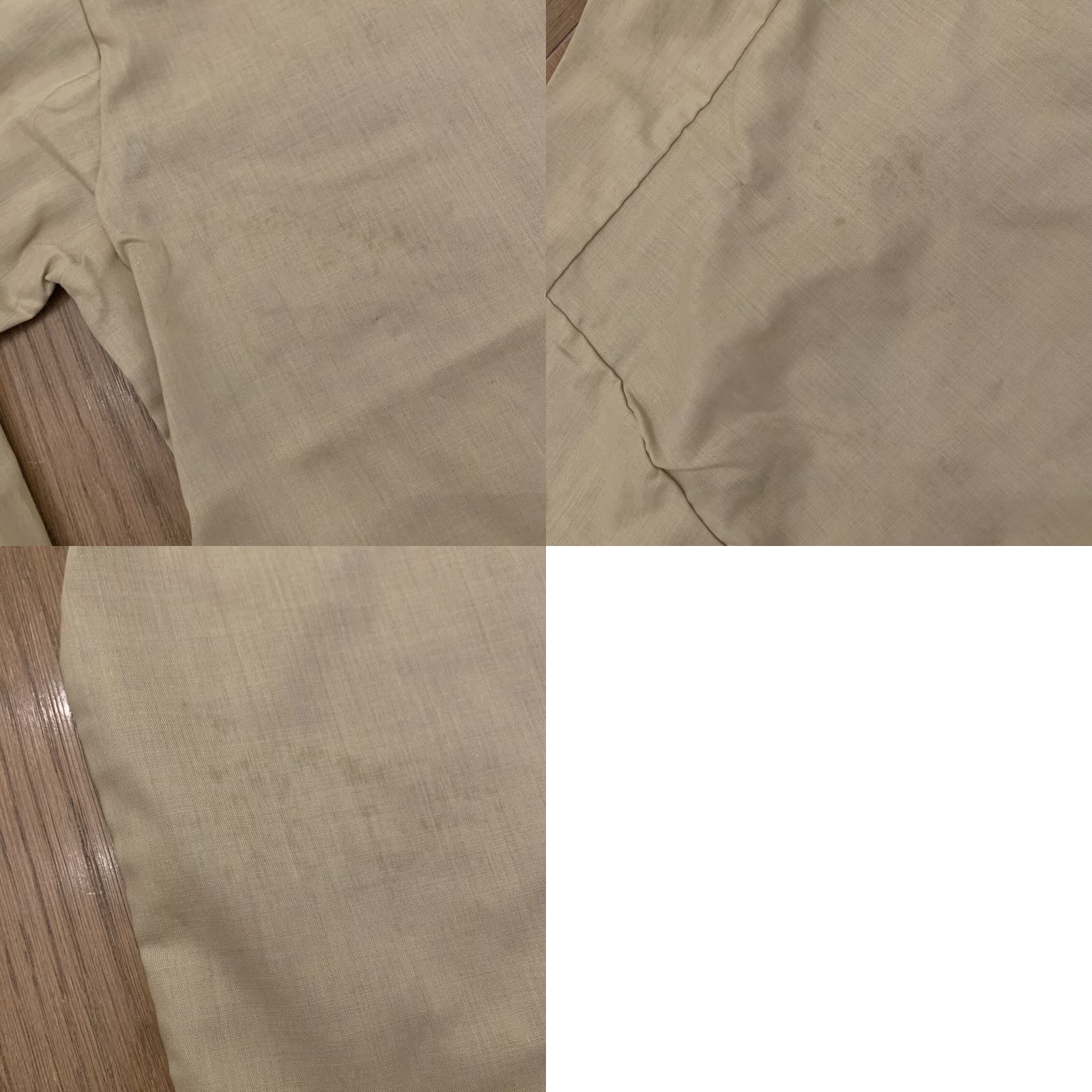Vintage VINTAGE Belvedere Button-Up Shirt Women L Tan 16-16 1/2 Size L / US 10 / IT 46 - 8 Thumbnail