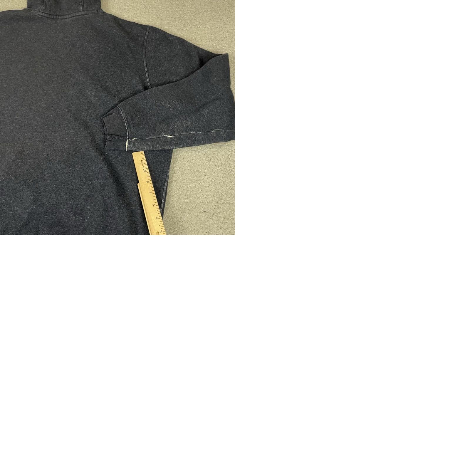 Nike VINTAGE Nike Sweatshirt Mens XXL Blue Hoodie Embroidered Distressed Fade Swoosh Size US XXL / EU 58 / 5 - 9 Thumbnail