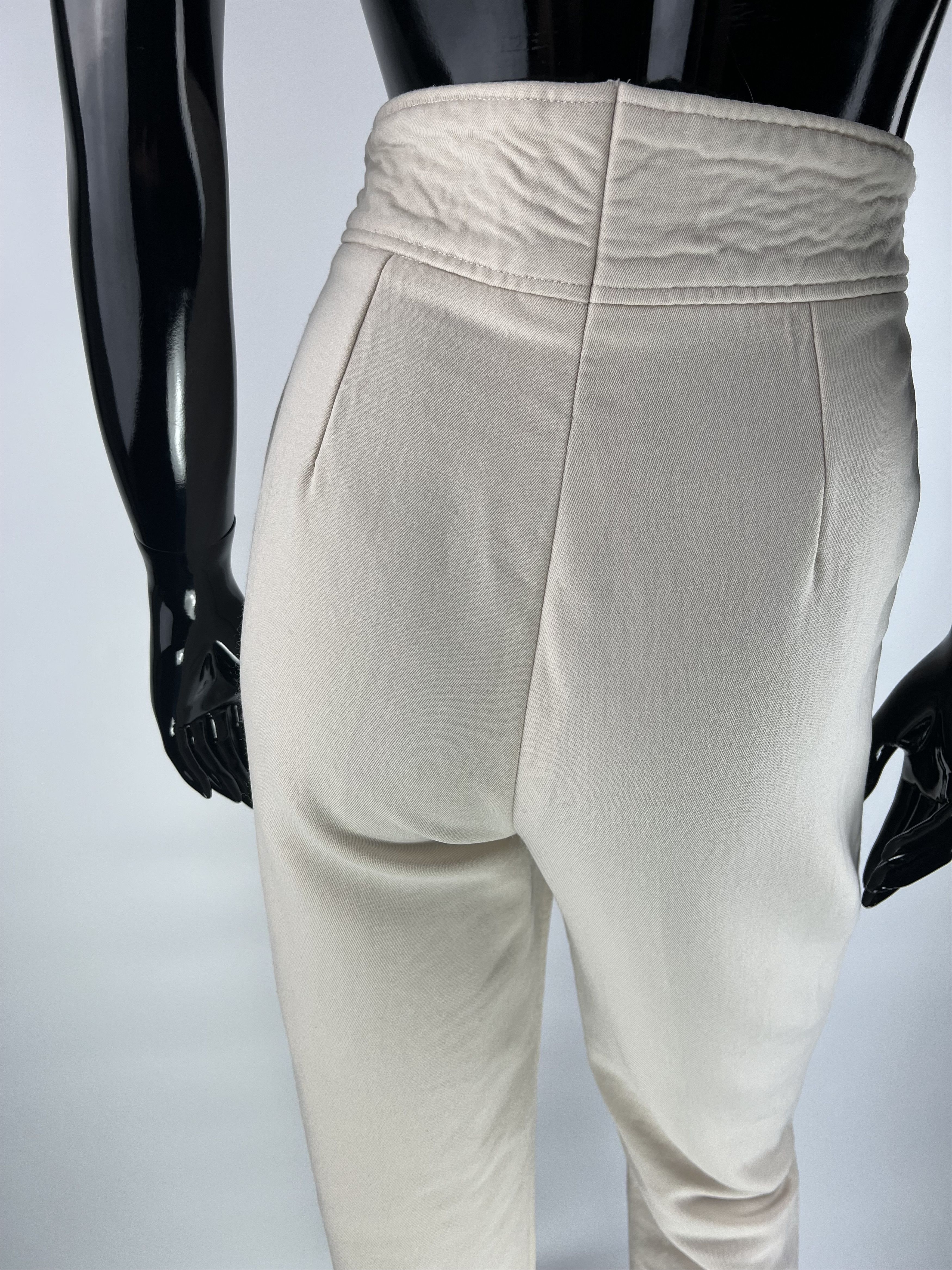 Bogner × Vintage Bogner Vintage Women's Beige Stirrup Ski Pants Size US 8 Size 30" / US 8 / IT 44 - 3 Thumbnail