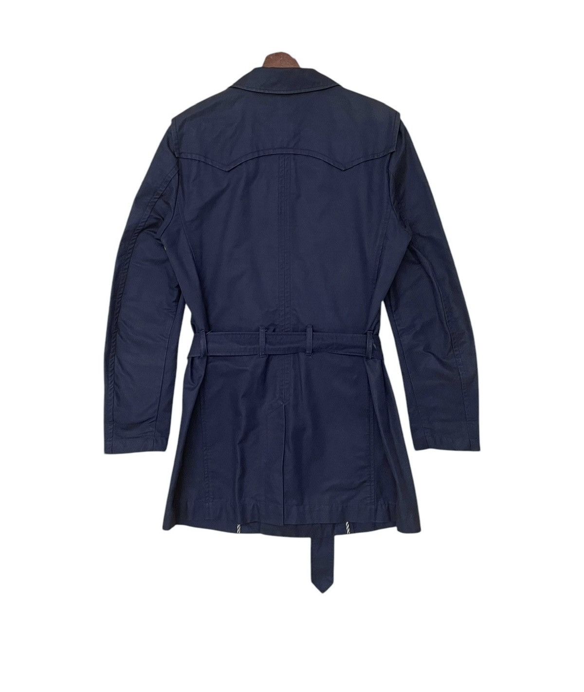Diesel × Vintage Vintage Brand Diesel Trench Coat 1990s Size US L / EU 52-54 / 3 - 2 Thumbnail