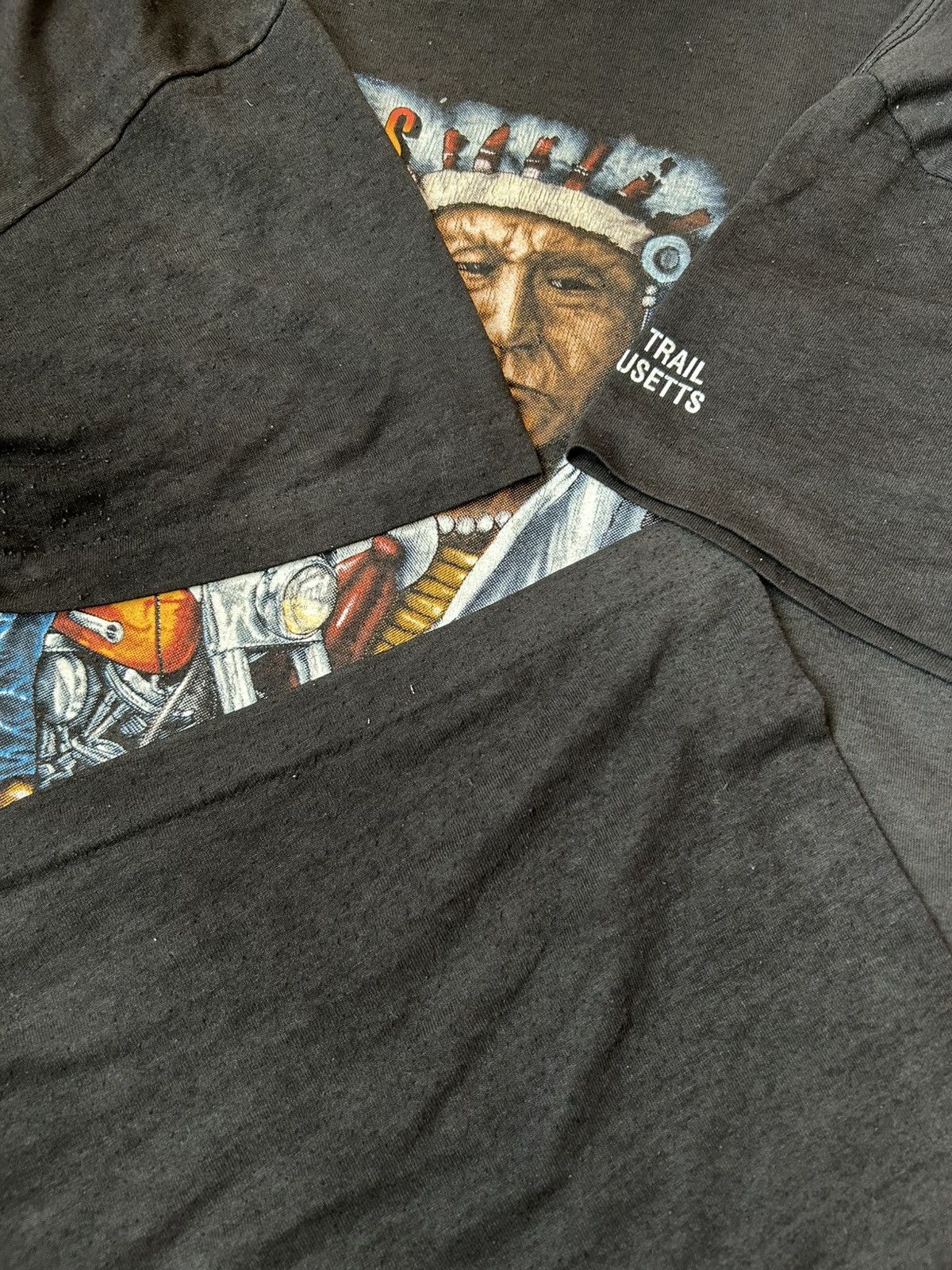 Harley Davidson × Vintage 1990 3D EMBLEM Harley Davidson Tee Size US XL / EU 56 / 4 - 11 Thumbnail