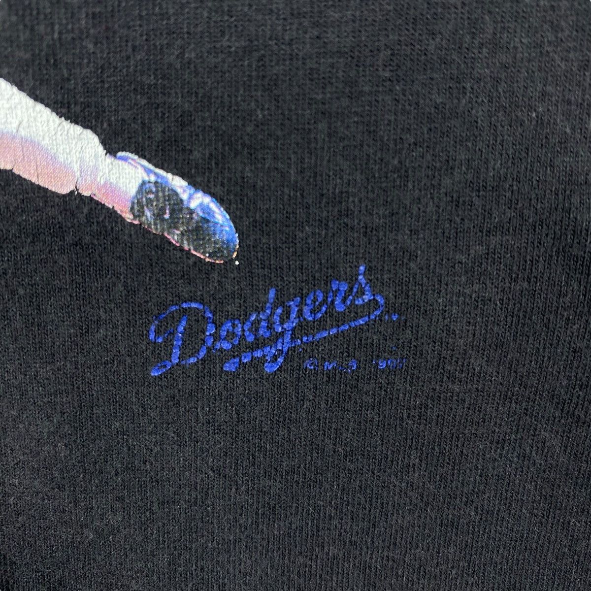 MLB Vintage 90's HIDEO NOMO La Dodgers Mlb Graphic Tee Shirt Size US L / EU 52-54 / 3 - 3 Thumbnail