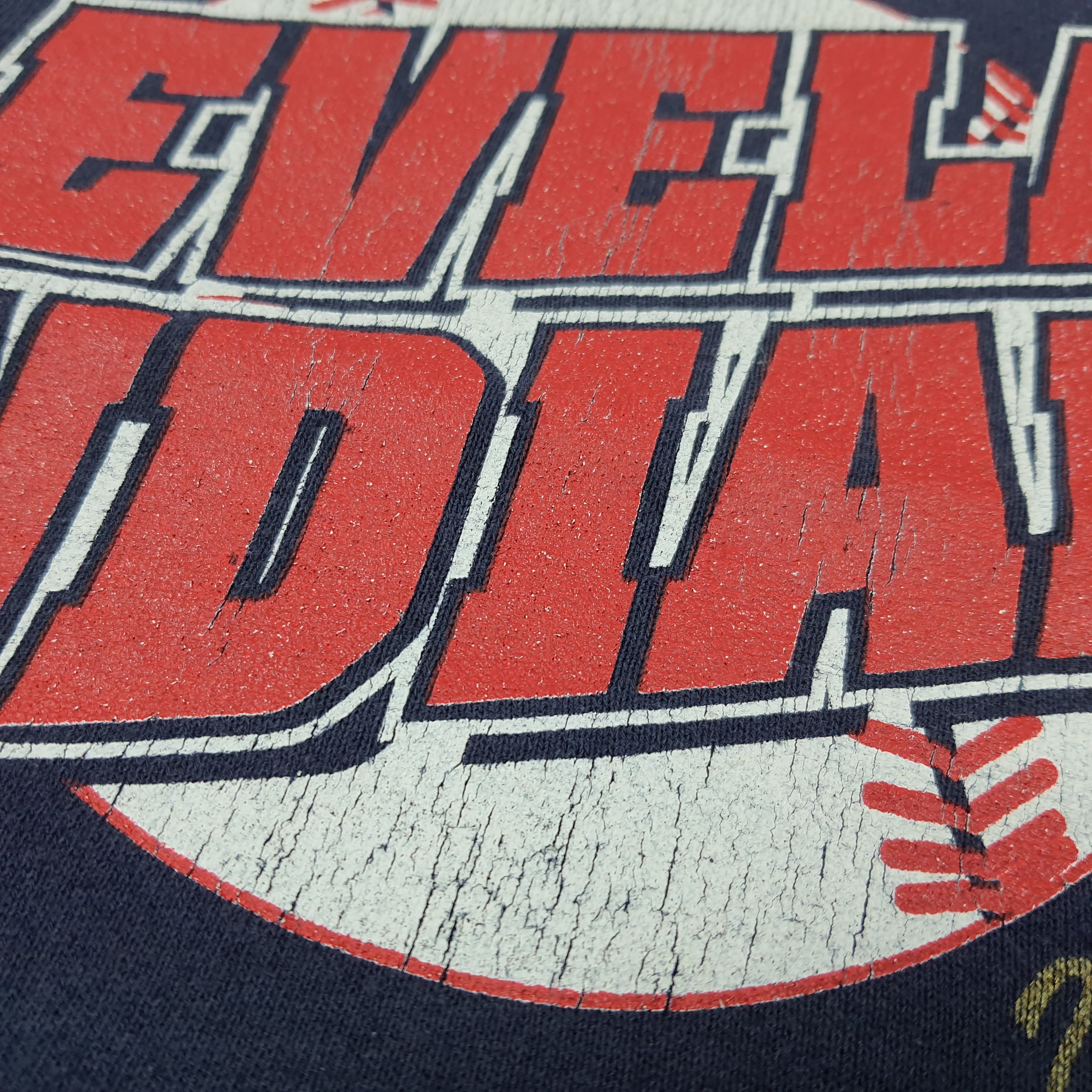 Lee Vintage 90s Cleveland Indians World Sweatshirt C287N12 Size US L / EU 52-54 / 3 - 4 Thumbnail