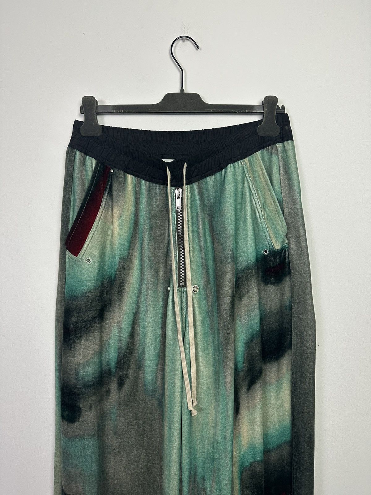Rick Owens FW22 ‘STROBE’ Velour Pajama Bela Trousers Size US 34 / EU 50 - 2 Thumbnail