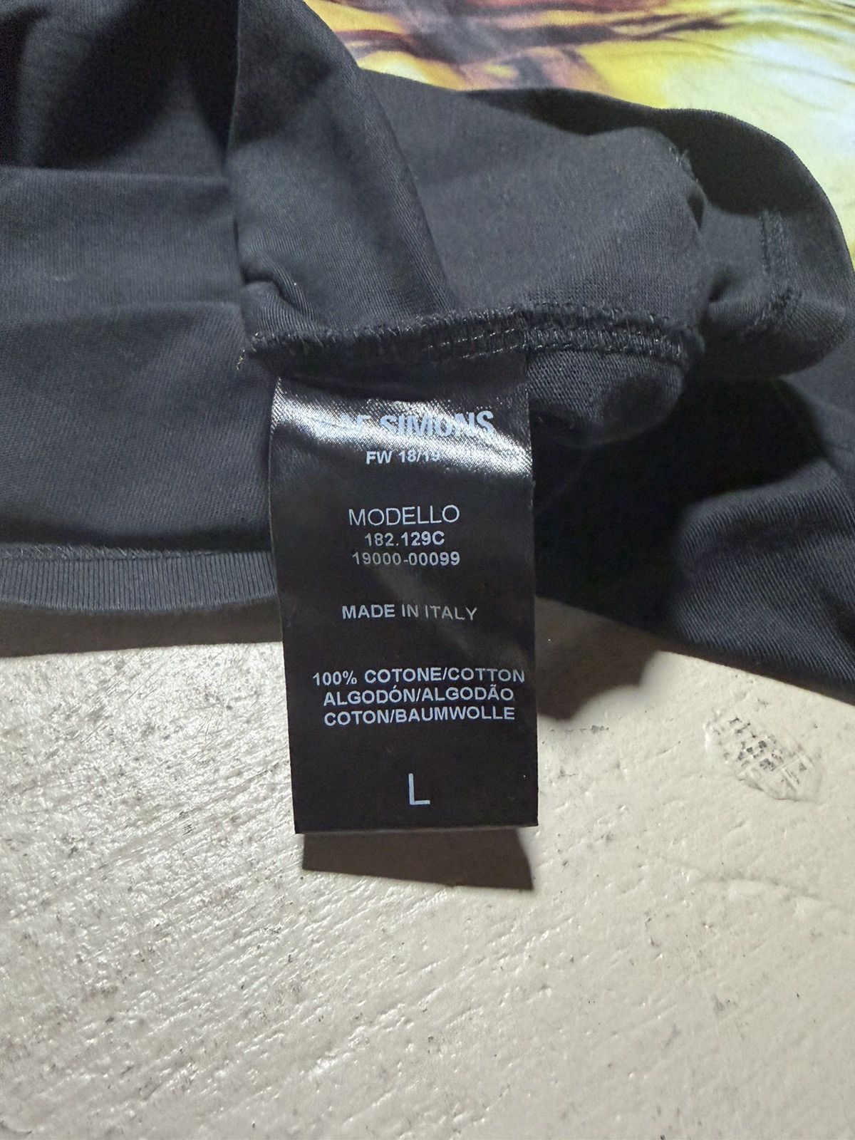 Raf Simons Raf Simons FW18 Christiane F “Wet Hair” T-Shirt Size US L / EU 52-54 / 3 - 4 Thumbnail