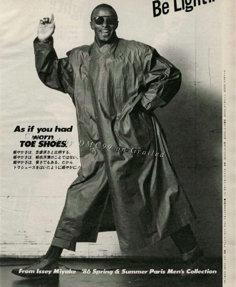Issey Miyake Vintage ISSEY MIYAKE Long Trench Coat Rare Design
