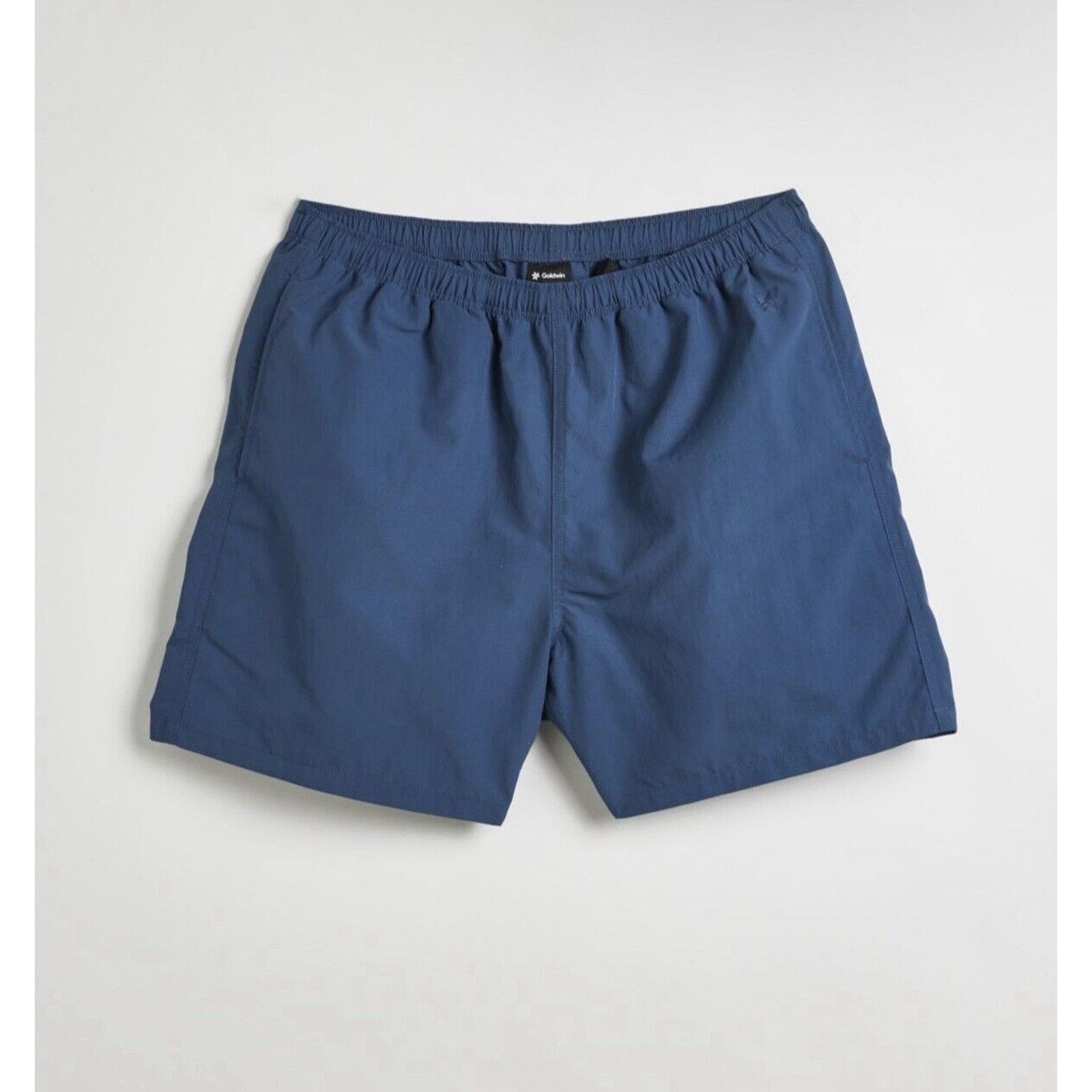 Goldwin NWT Goldwin Nylon Shorts 5" Moist Blue Large (4) Pockets Size US 34 / EU 50 - 1 Thumbnail