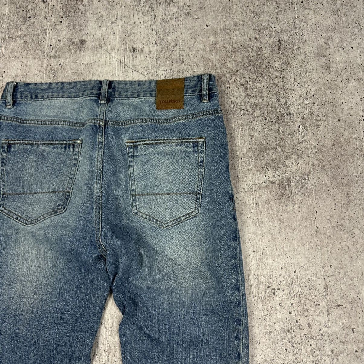 Tom Ford Tom Ford Vintage Distressed Style Denim Jeans Pants Size US 35 - 12 Thumbnail