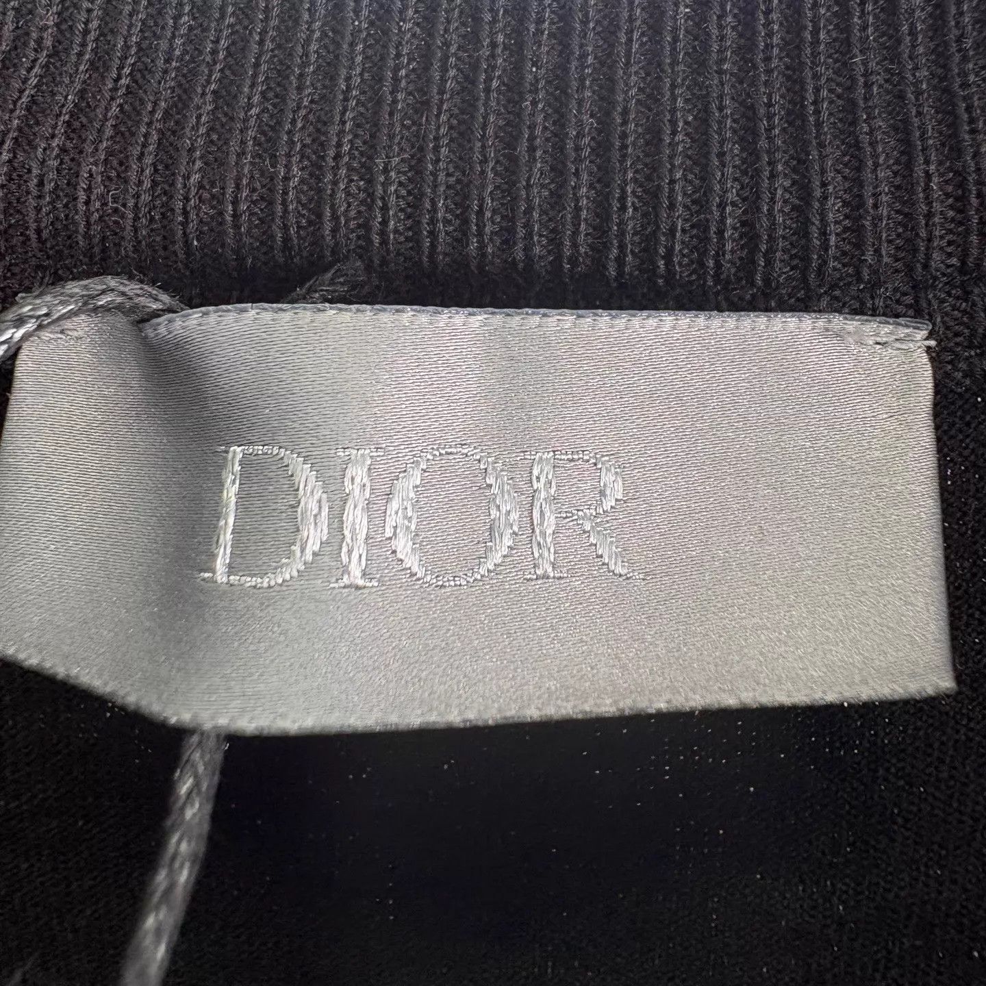 Dior Dior x K. Scharf Black Embroidered Logo SS Tee XS Size US XS / EU 42 / 0 - 5 Thumbnail