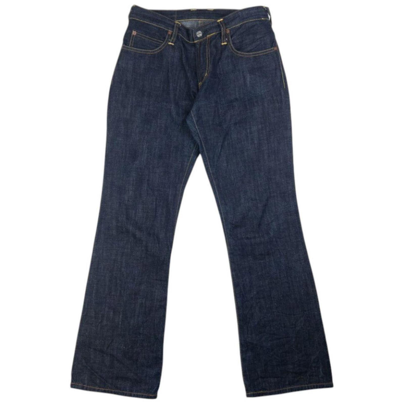Evisu Vintage Evisu Double Fur Gull Japanese Denim Jeans Size W29 Size US 29 - 3 Thumbnail
