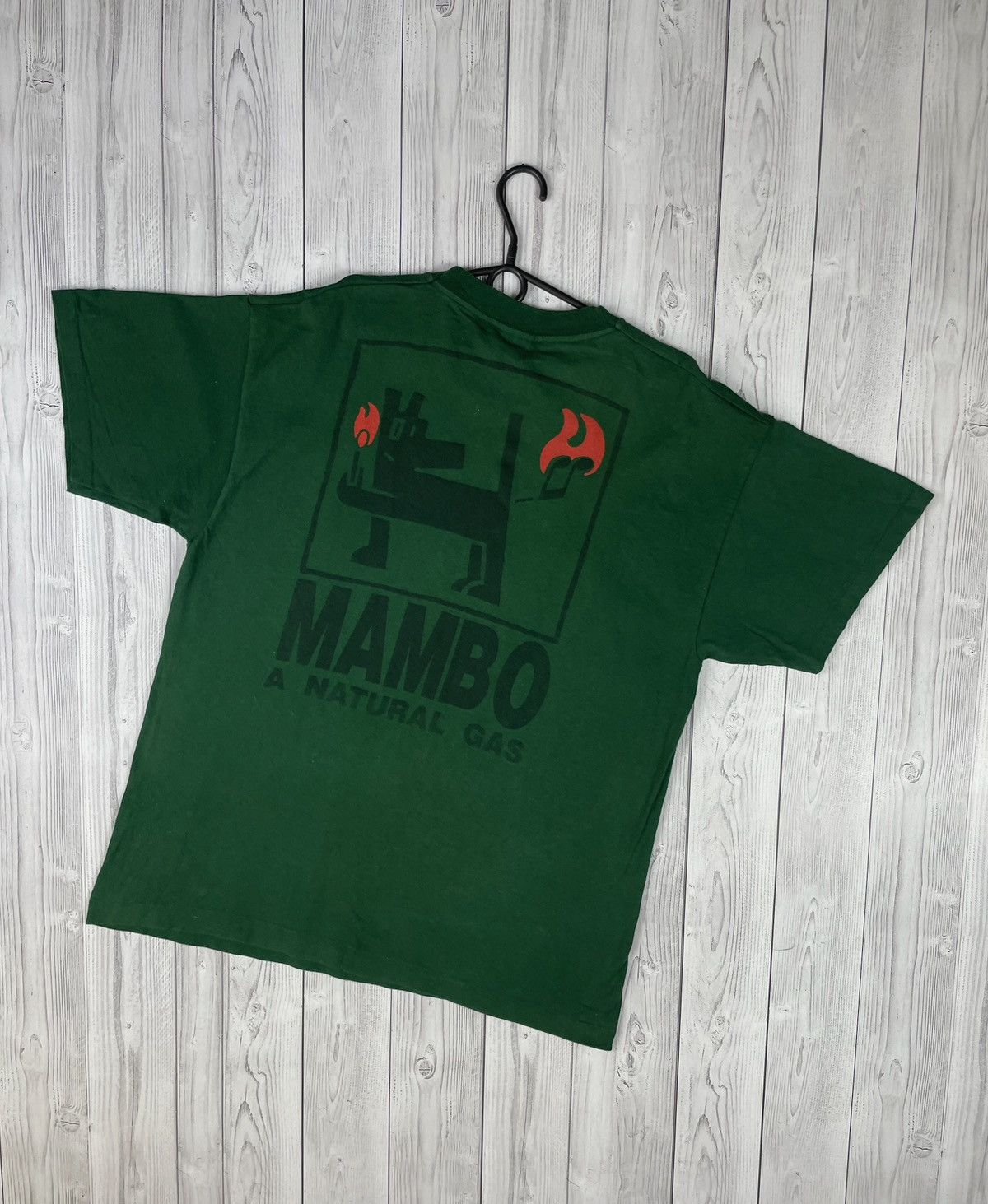 Mambo Vintage Mambo tee green logo rare USA Size US XL / EU 56 / 4 - 1 Thumbnail
