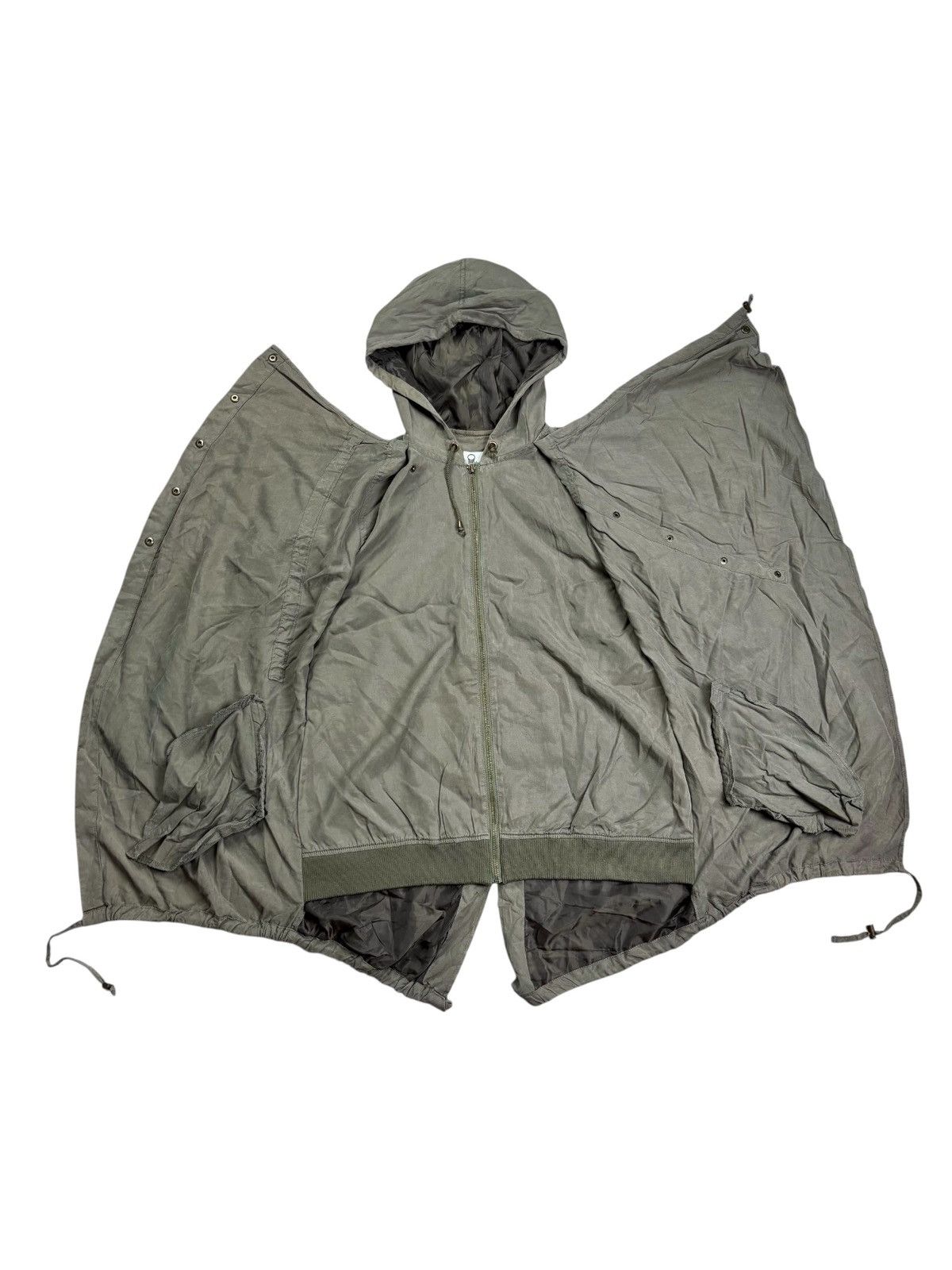 Le Grande Bleu (L.G.B.) 2000s Alphabet's - Avant Garde Hooded Jacket Size US M / EU 48-50 / 2 - 1 Thumbnail
