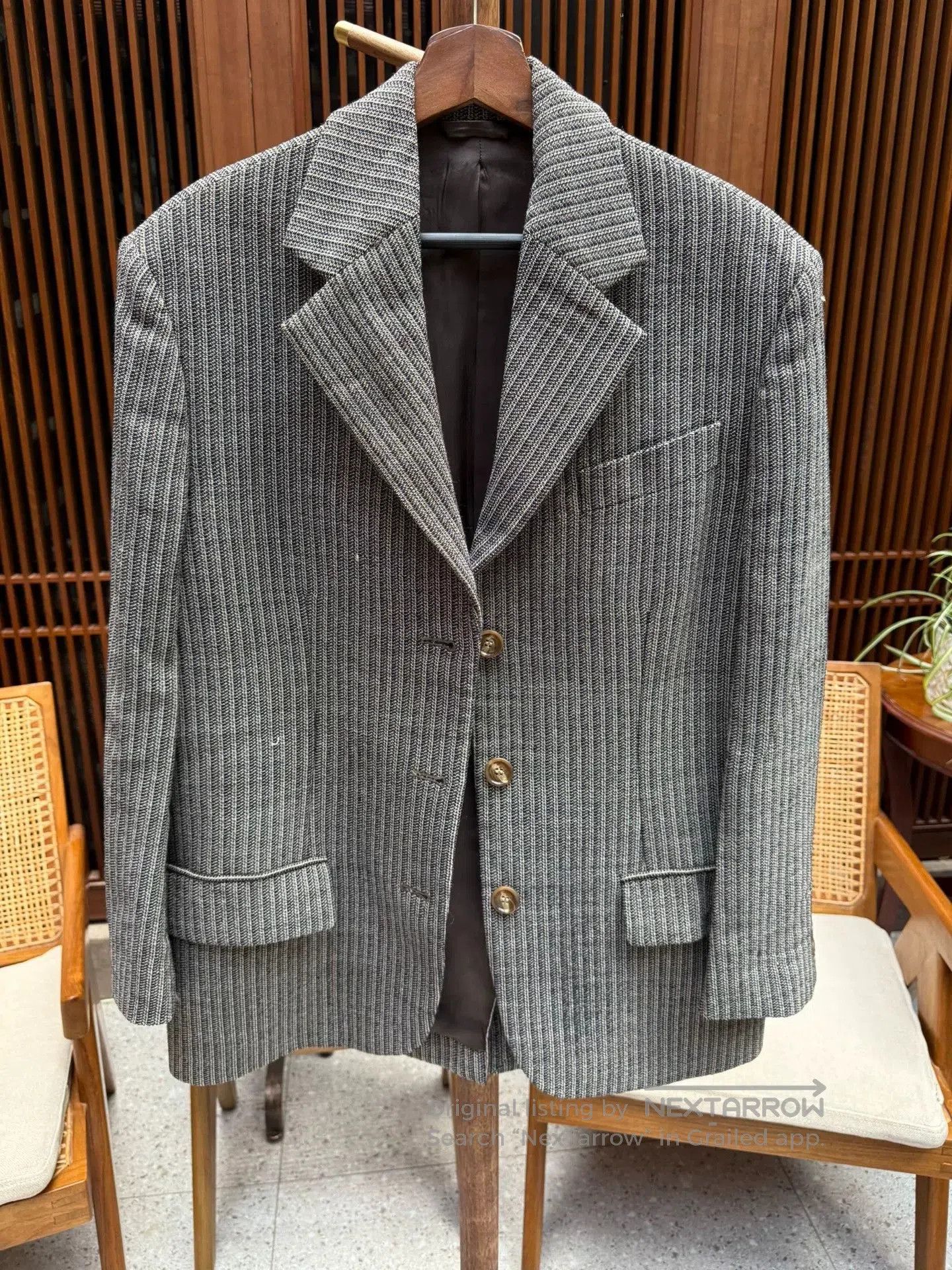 STAND STUDIO Ache Studios Striped Women's Jacket. Size XL / US 12-14 / IT 48-50 - 1 Thumbnail