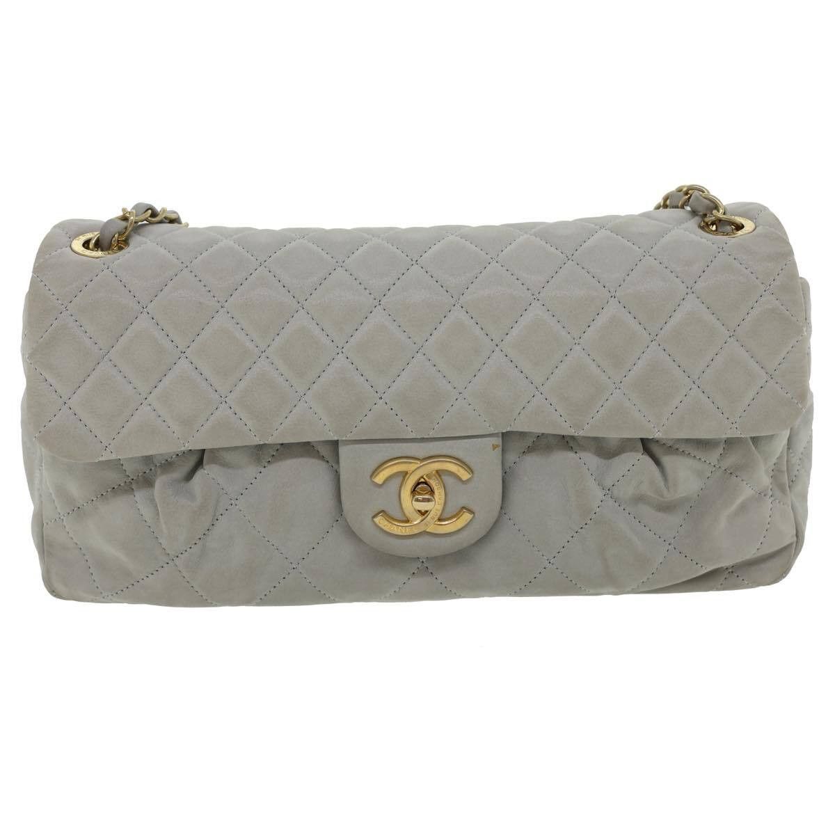 Chanel Chanel Coco Pleats Flap Bag Quilted Calfskin Size ONE SIZE - 1 Thumbnail