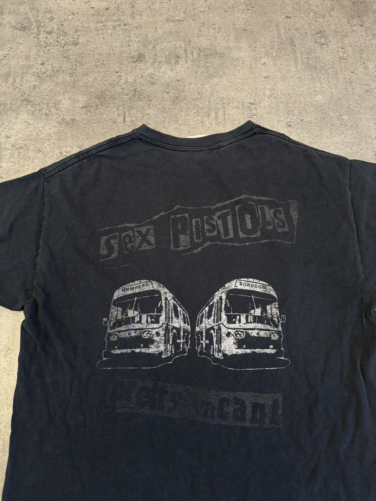 Band Tees × Vintage Sex Pistols 00s Vintage Boxy Tees Logo Print Merch Rock Size US M / EU 48-50 / 2 - 5 Thumbnail