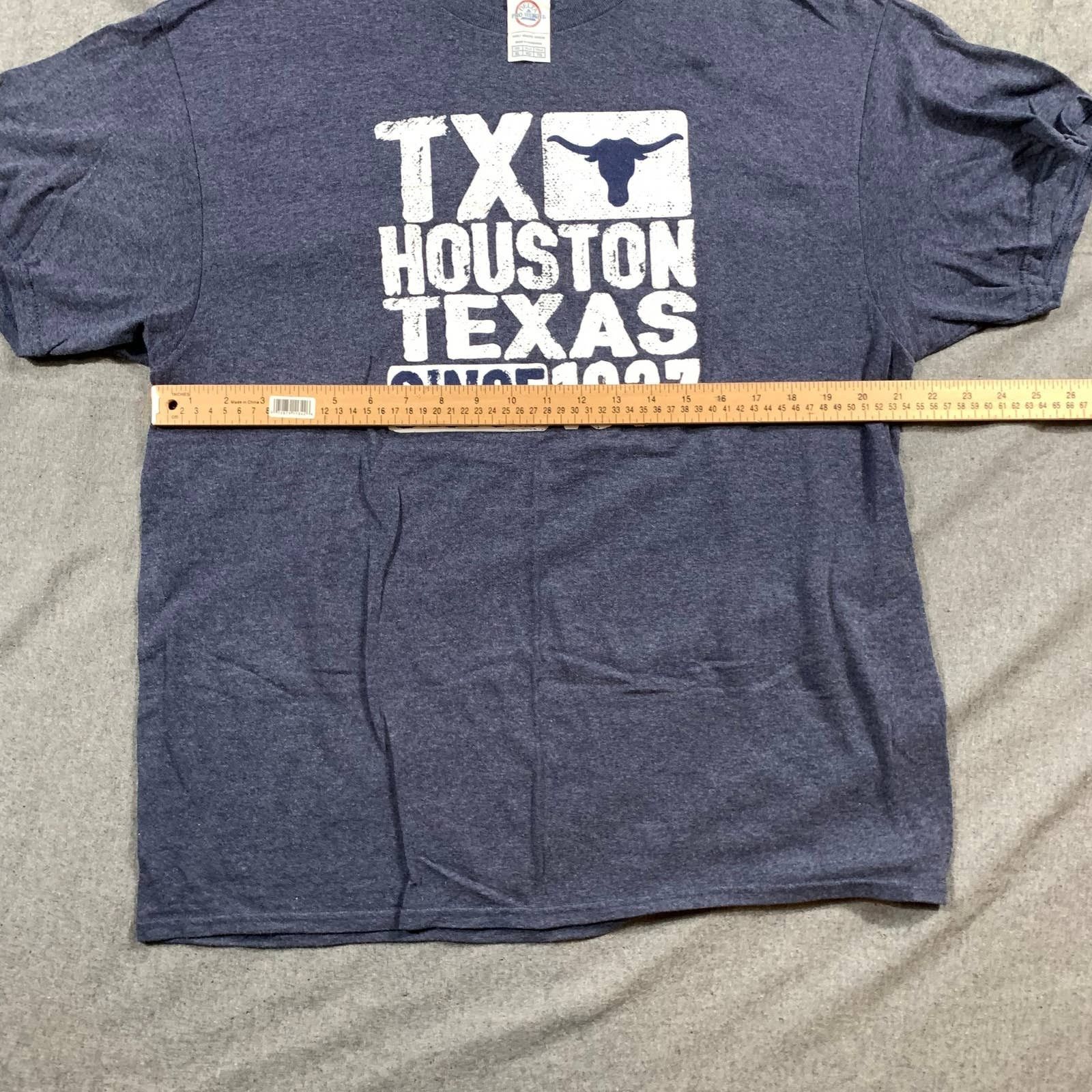 Other Delta Pro Weight Houston Texas Shirt Women Extra Large Size XL / US 12-14 / IT 48-50 - 4 Thumbnail