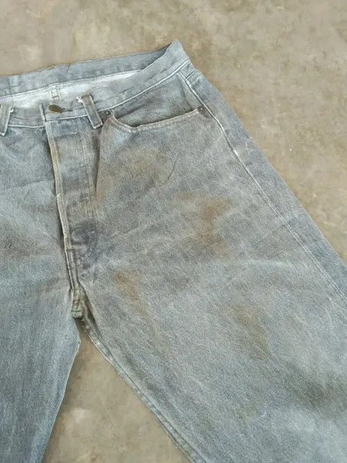 Levi's 80s Vintage Levi's 501 Made In USA Distressed Jeans 33x31 Size US 33 - 8 Thumbnail