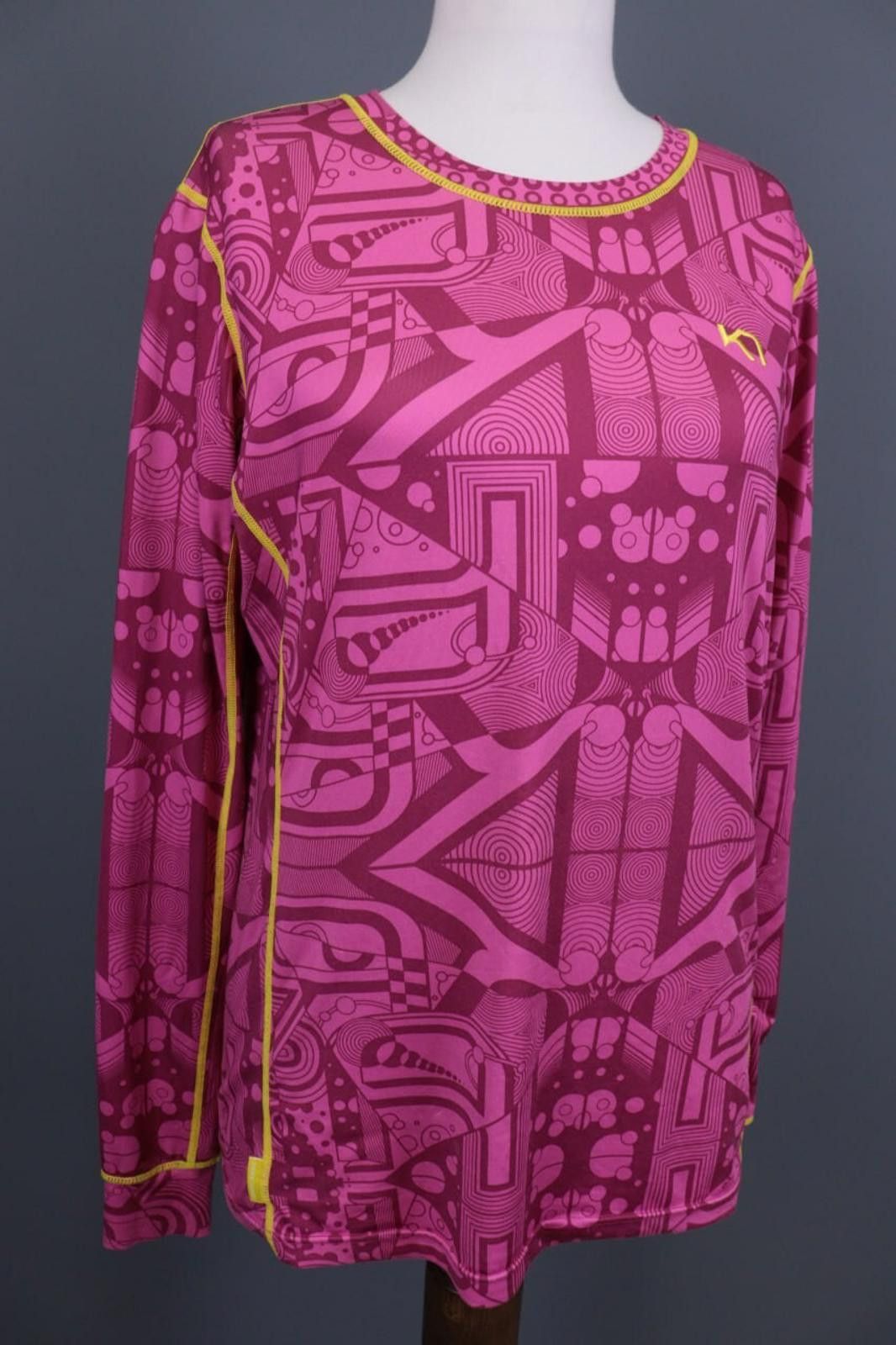 Designer Kari Traa Pink Geometric Logo Thermo Base Layer Size XL Size XL / US 12-14 / IT 48-50 - 7 Thumbnail
