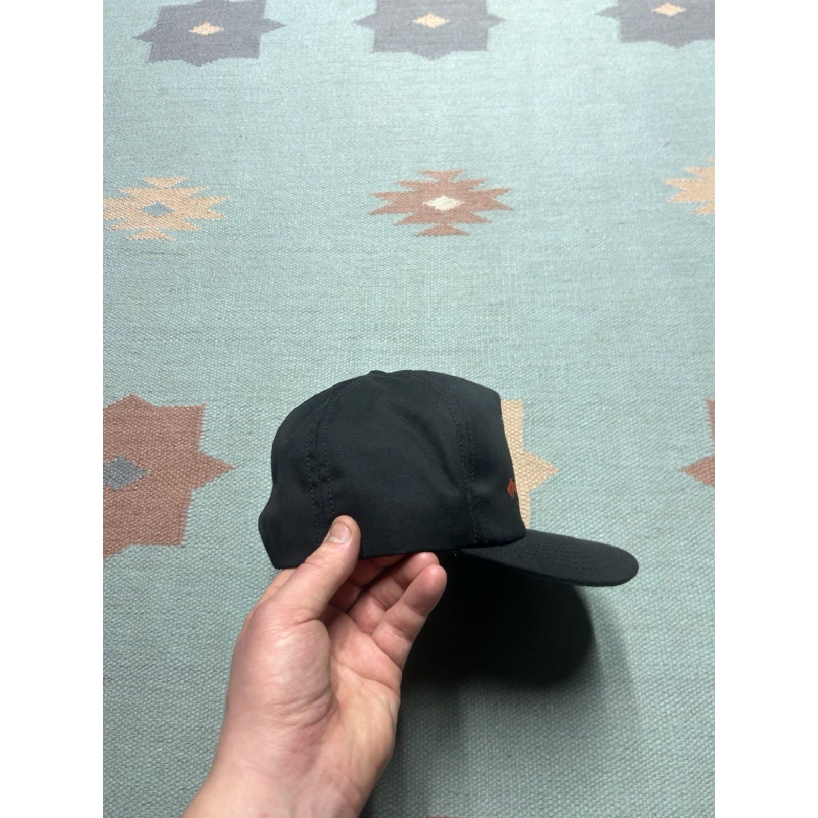 Vintage VINTAGE 80s 90s Snapback Hat Cap International Truck Black Adjustable USA Made Men Adjustable Black USA Snapback Mens Hats Size ONE SIZE - 8 Thumbnail