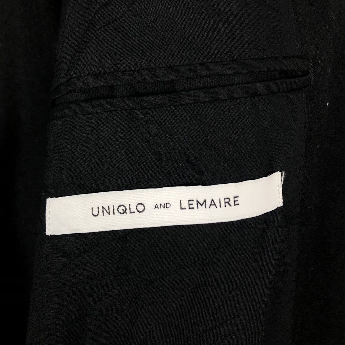 Lemaire 🔥Rich Black Long Fly Jacket Double Breast Uniqlo Lemaire Size US S / EU 44-46 / 1 - 17 Thumbnail