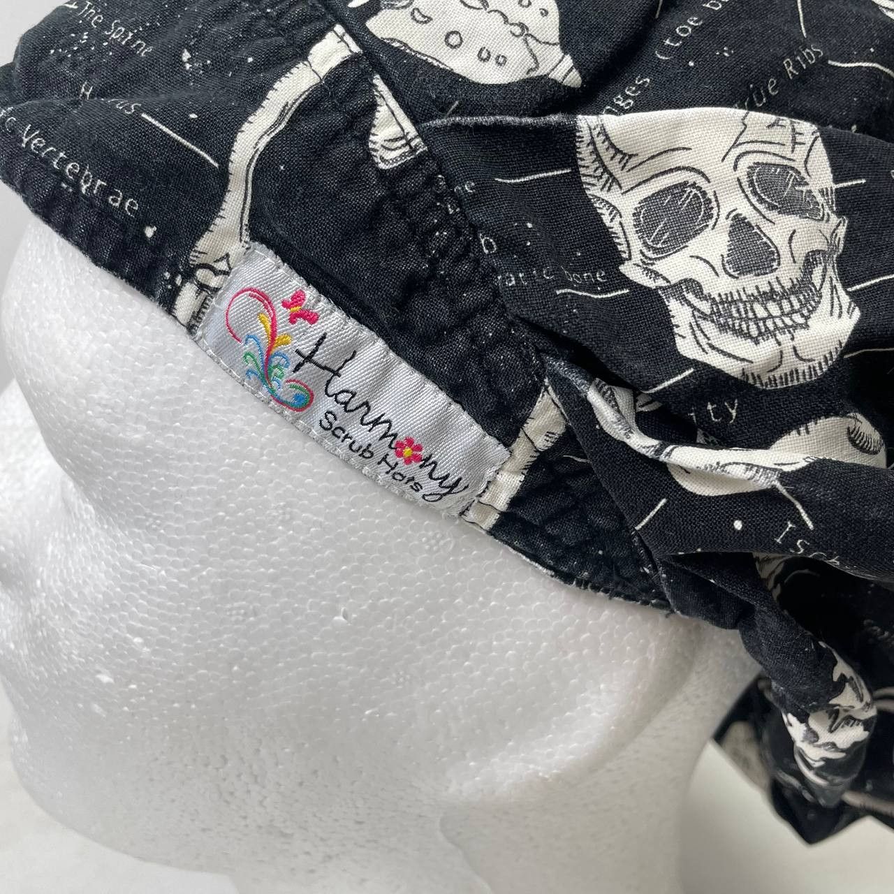 Vintage ⭐️SALE⭐️ SCRUB HAT SKELETON BONES Size ONE SIZE - 2 Thumbnail