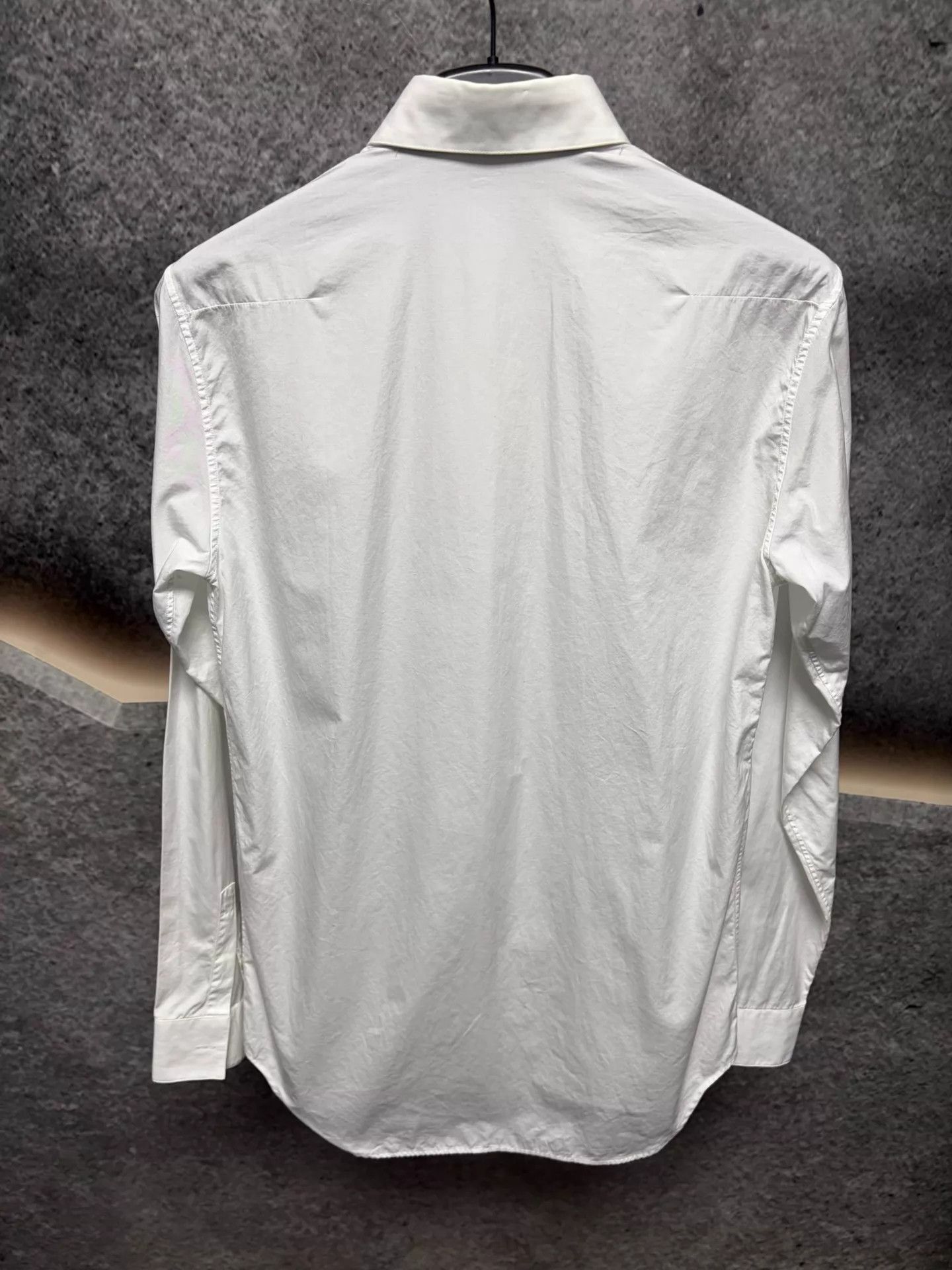 Dior Dior men's white long-sleeve shirt 37 xs metal Dior Size US XS / EU 42 / 0 - 2 Thumbnail