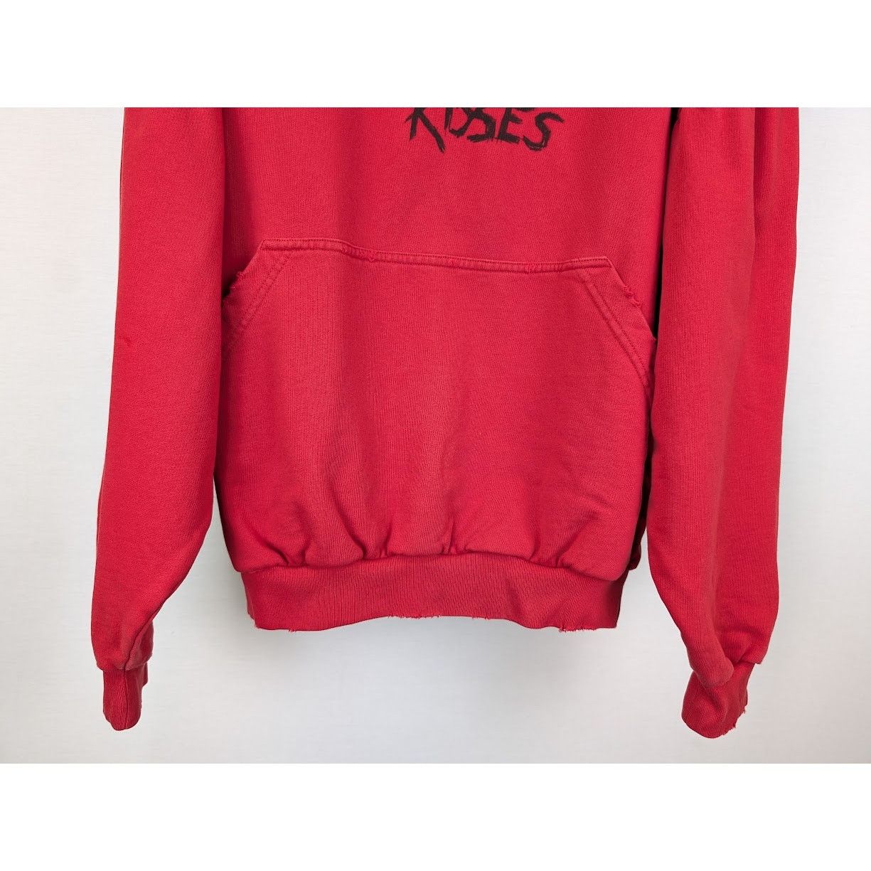 Balenciaga o1rshd1 Round Hoodie in Faded Red Size US S / EU 44-46 / 1 - 6 Thumbnail