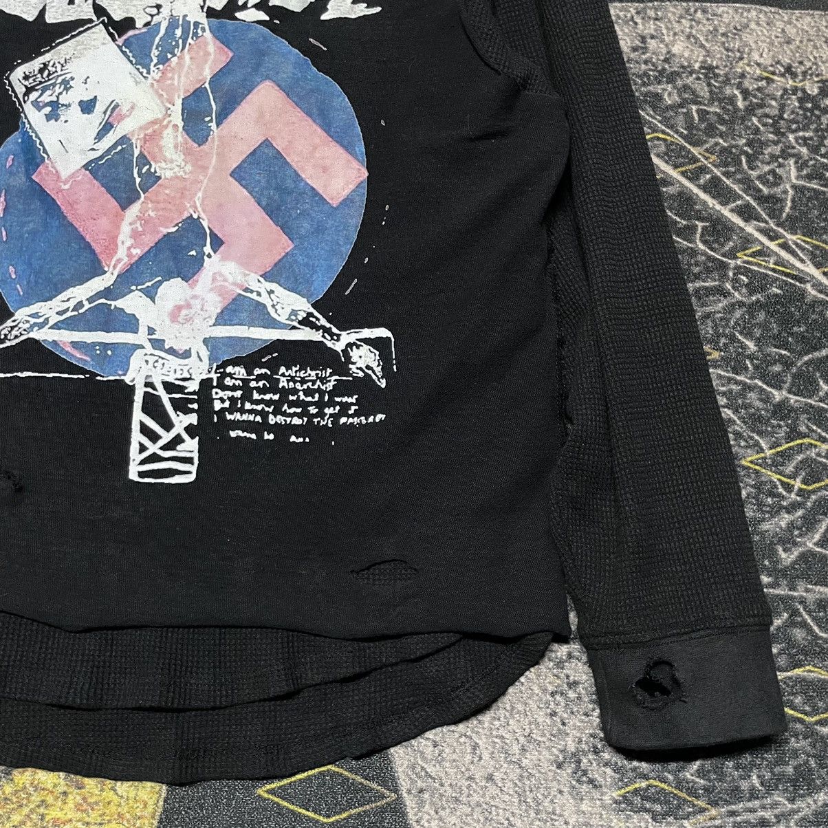 Band Tees × Seditionaries 💥- Reprint Destroy Seditionaries Punk Custom Thermal Layered Size US S / EU 44-46 / 1 - 7 Thumbnail