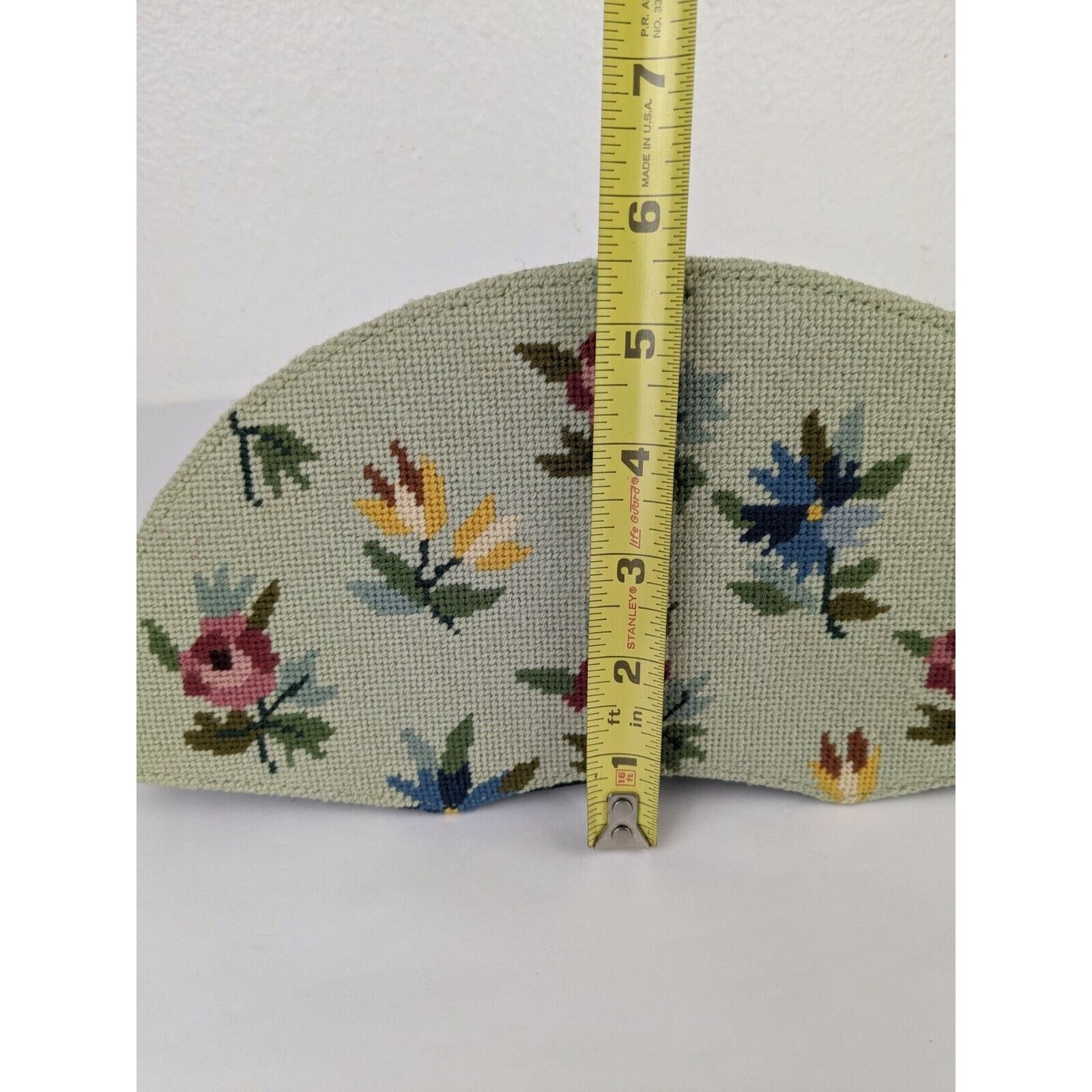 Other Lulu Guinness Tapisserie Clutch Handbag Needlepoint Suede Size ONE SIZE - 21 Thumbnail
