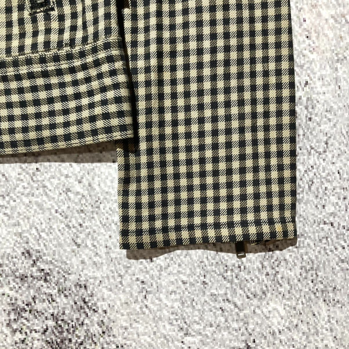 20471120 2000s Ehypenworld Gallery Asymastrical Bikers Jacket Plaid Size US XS / EU 42 / 0 - 7 Thumbnail