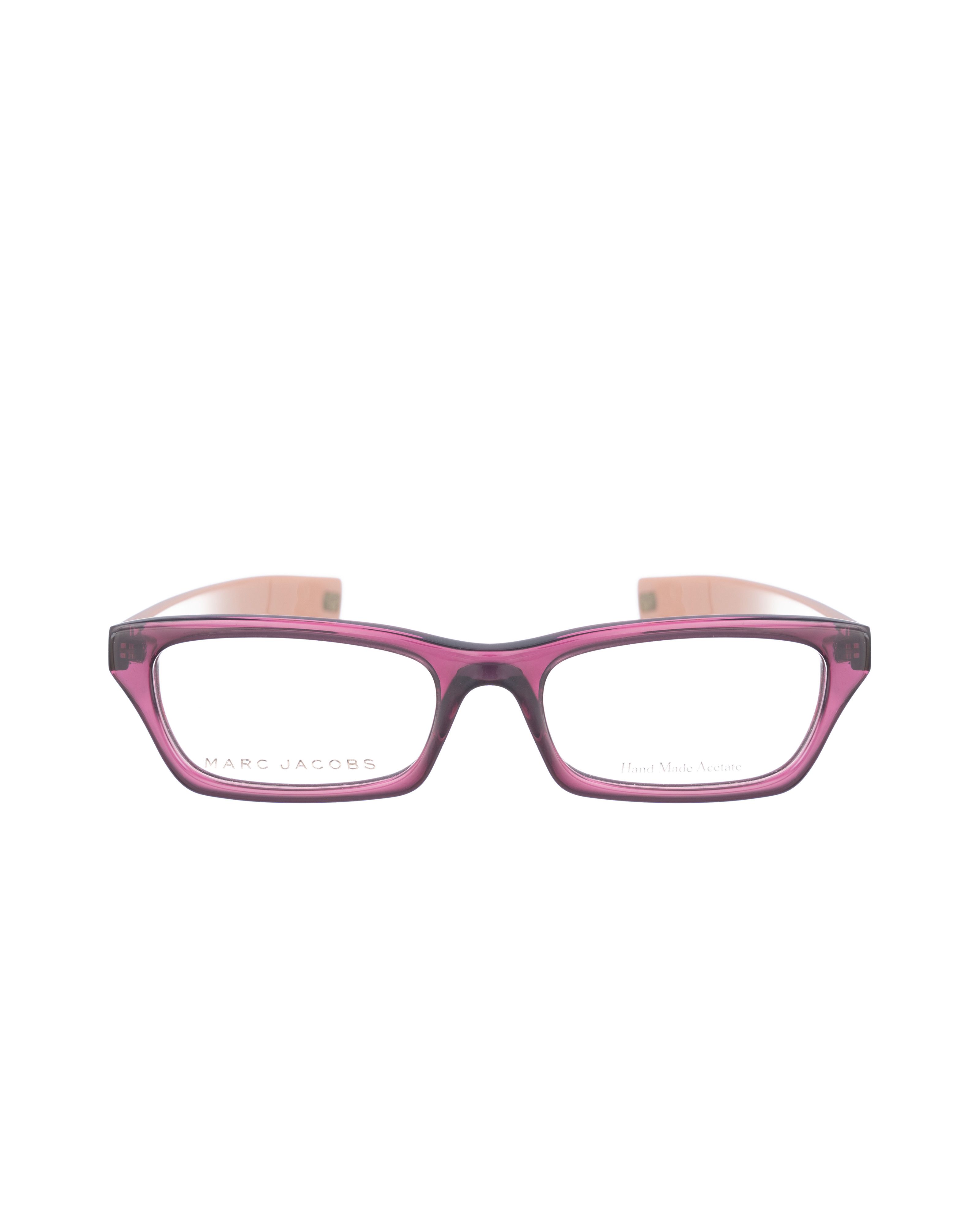 Marc Jacobs Marc Jacobs 00s Burgundy and Baby Pink Glasses Size ONE SIZE - 2 Thumbnail